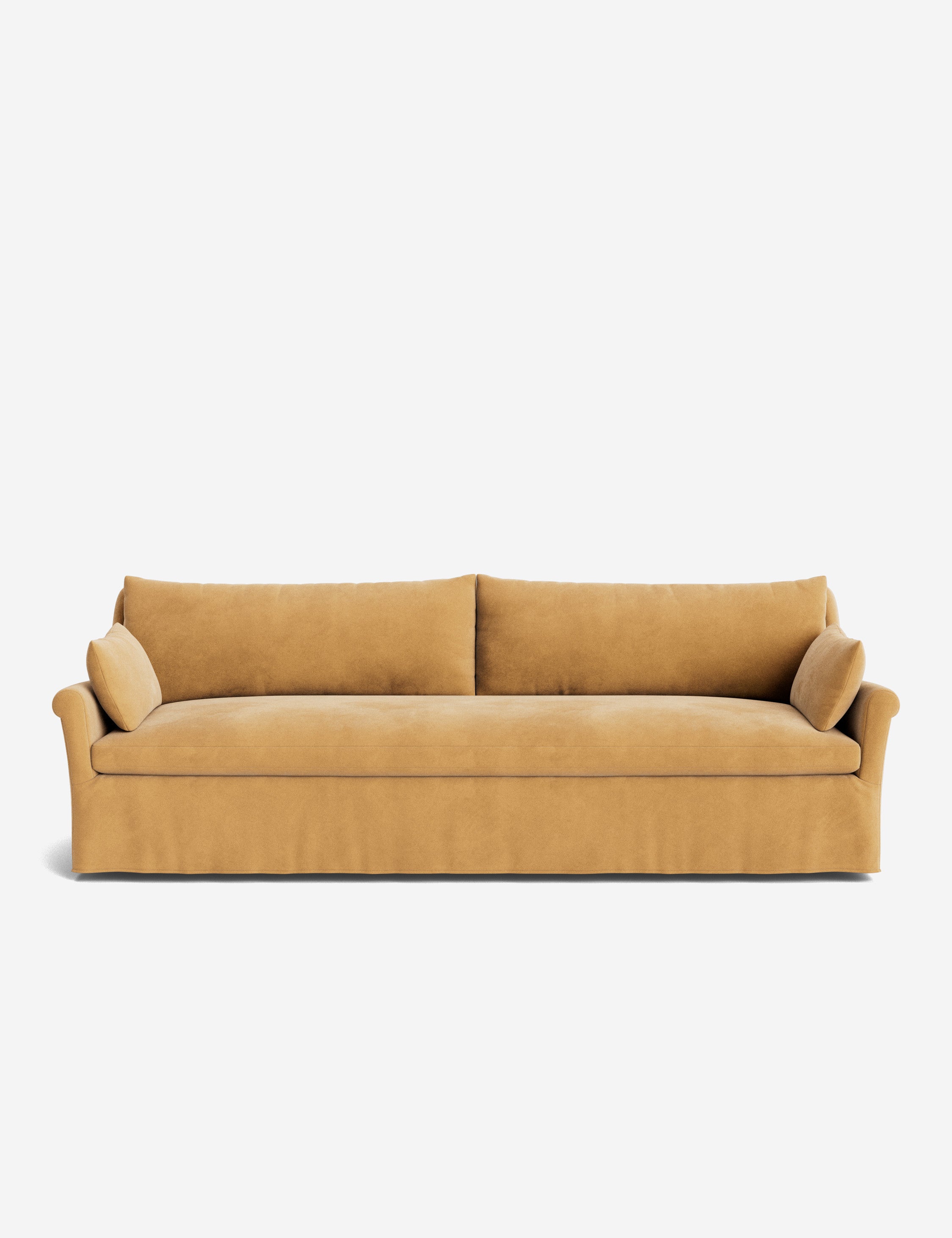 Lulu and Georgia Portola Rolled Arm Slipcover Sofa - view 39