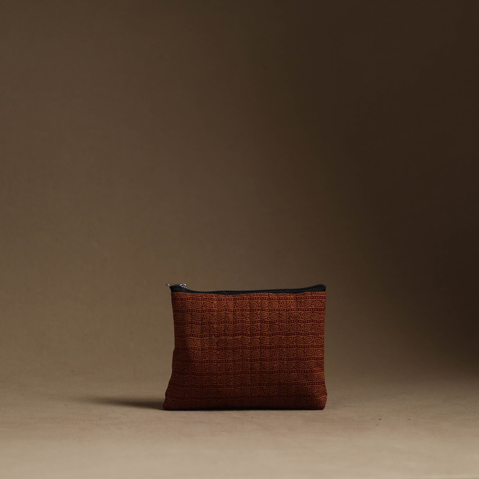 NOORI BAZAR Brown - Handmade Cotton Multipurpose Utility Pouches (set of 3) 31 - view 2