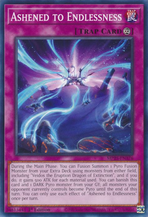 Yu-Gi-Oh! Ashened to Endlessness - MP25-EN376 - Common - 1st Edition