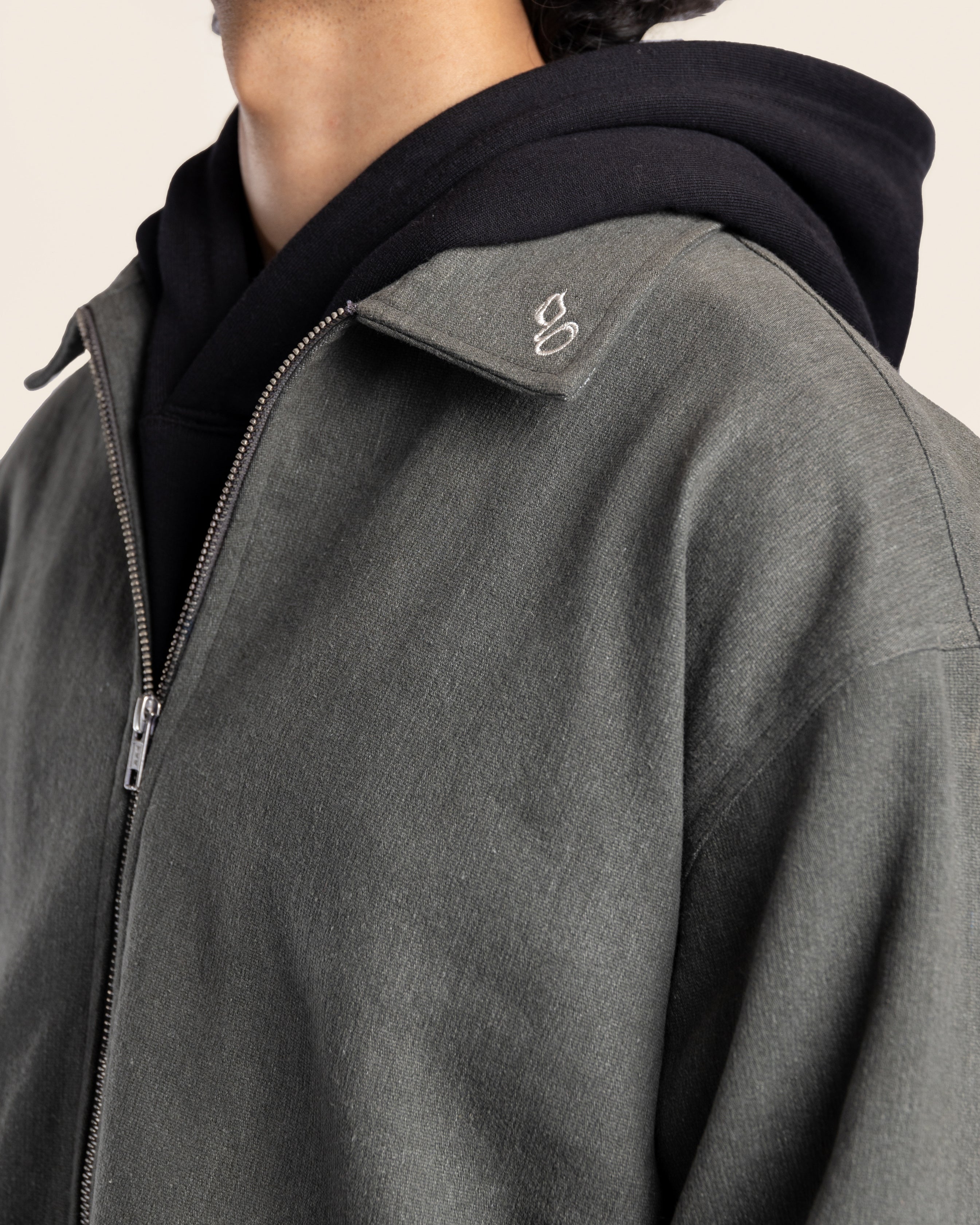 MNST GEAR Kenji Jacket In Charcoal – Grey - view 4