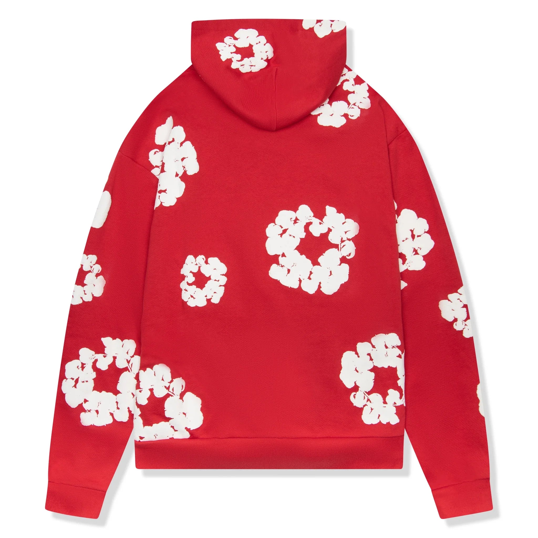 Denim Tears The Cotton Wreath Red Hoodie - view 2