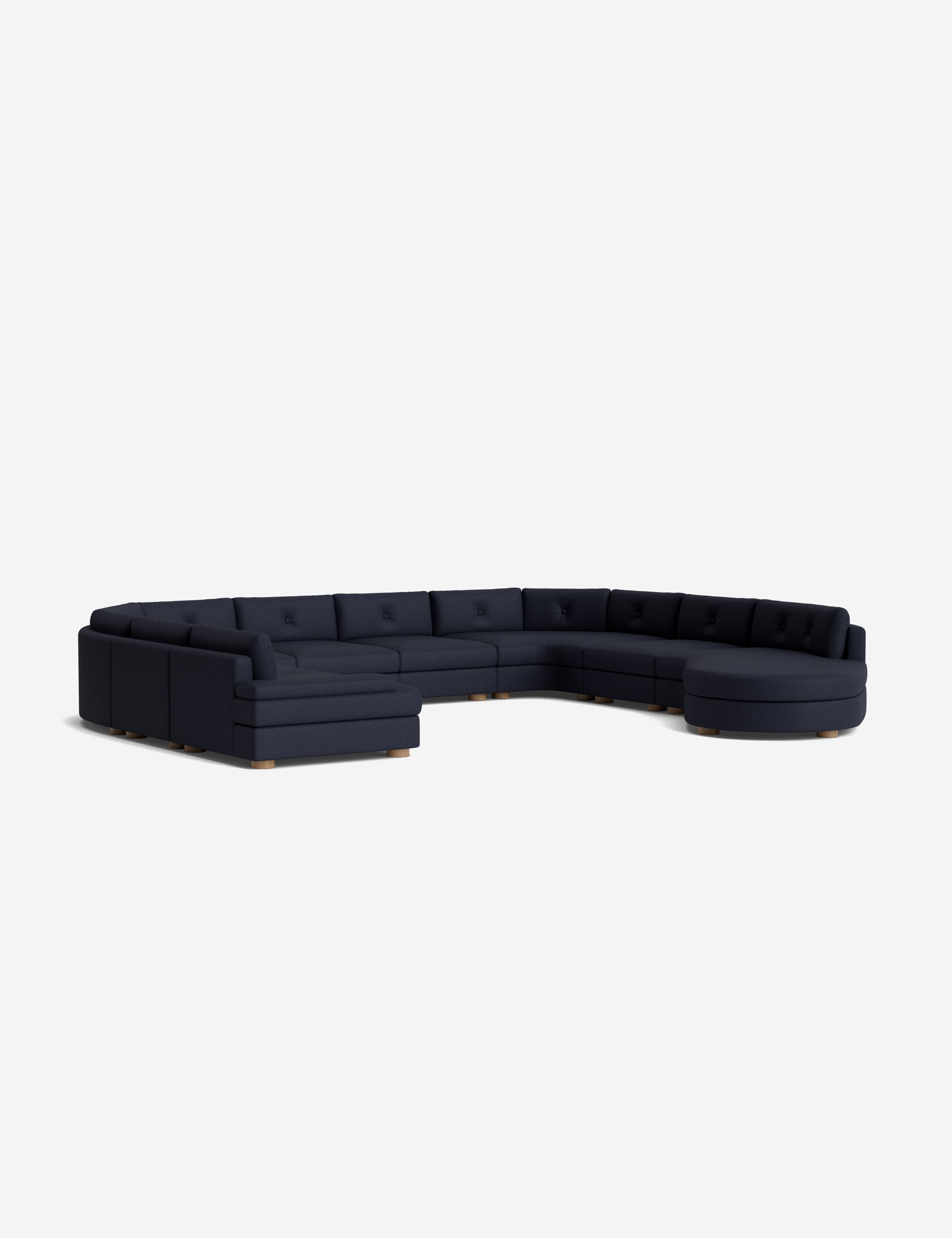 Lulu and Georgia Hill Modular U-Shaped Sectional Sofa - view 39