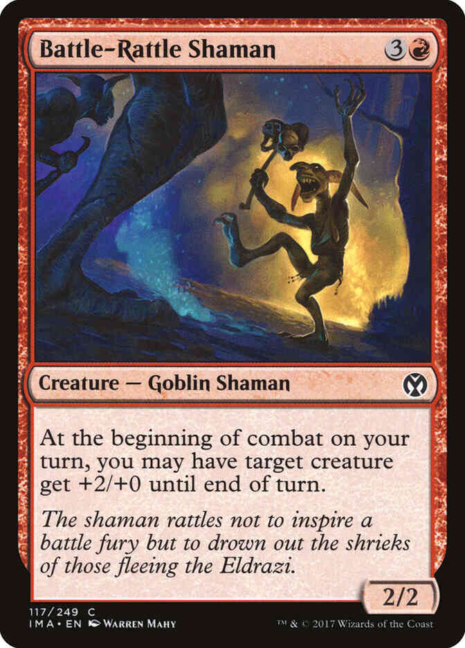 Battle-rattle shaman 117 – Magic Battle-Rattle Shaman [117] [Iconic Masters] [Non-Foil]