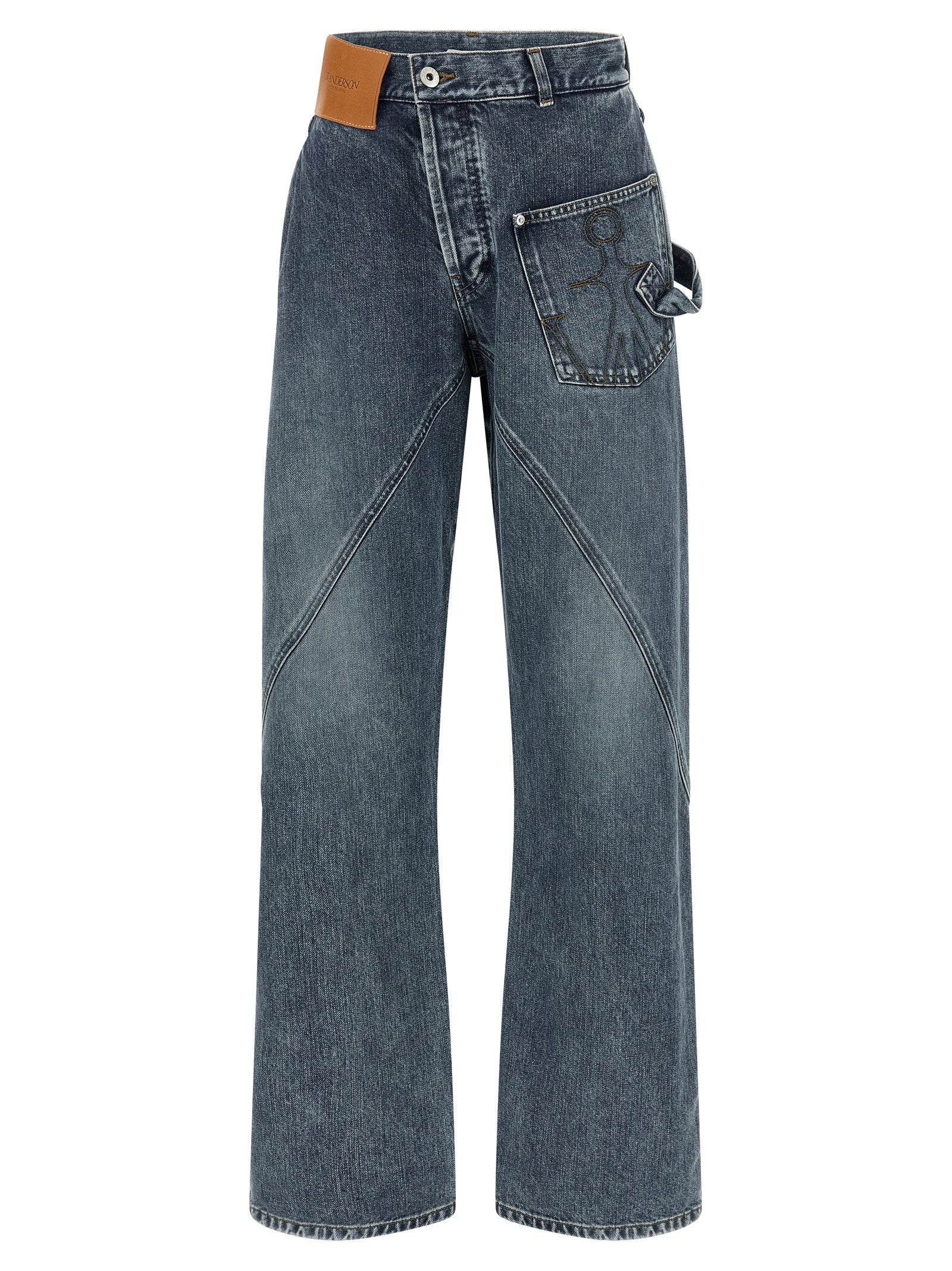 J.w.anderson Twisted Workwear Jeans – 100% cotton