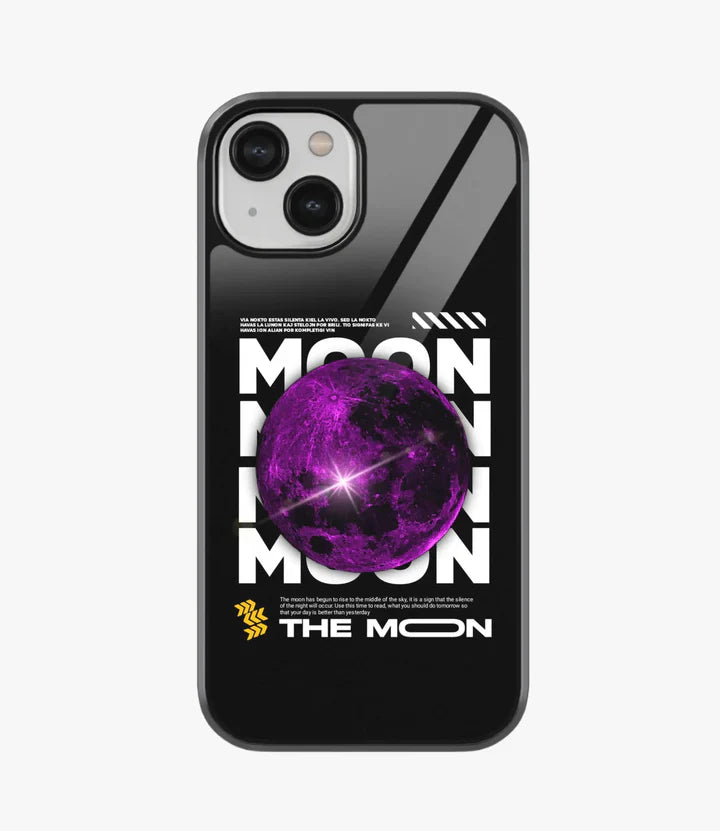 The Case Company Purple Moon Glass Case for iPhone 14