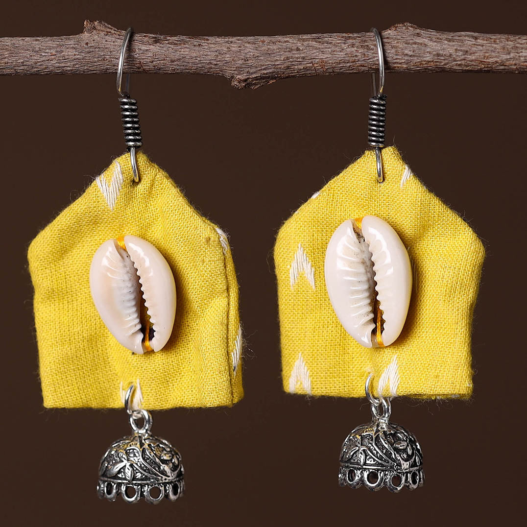 JALPARI Anay German Silver Fabart Earrings - view 2