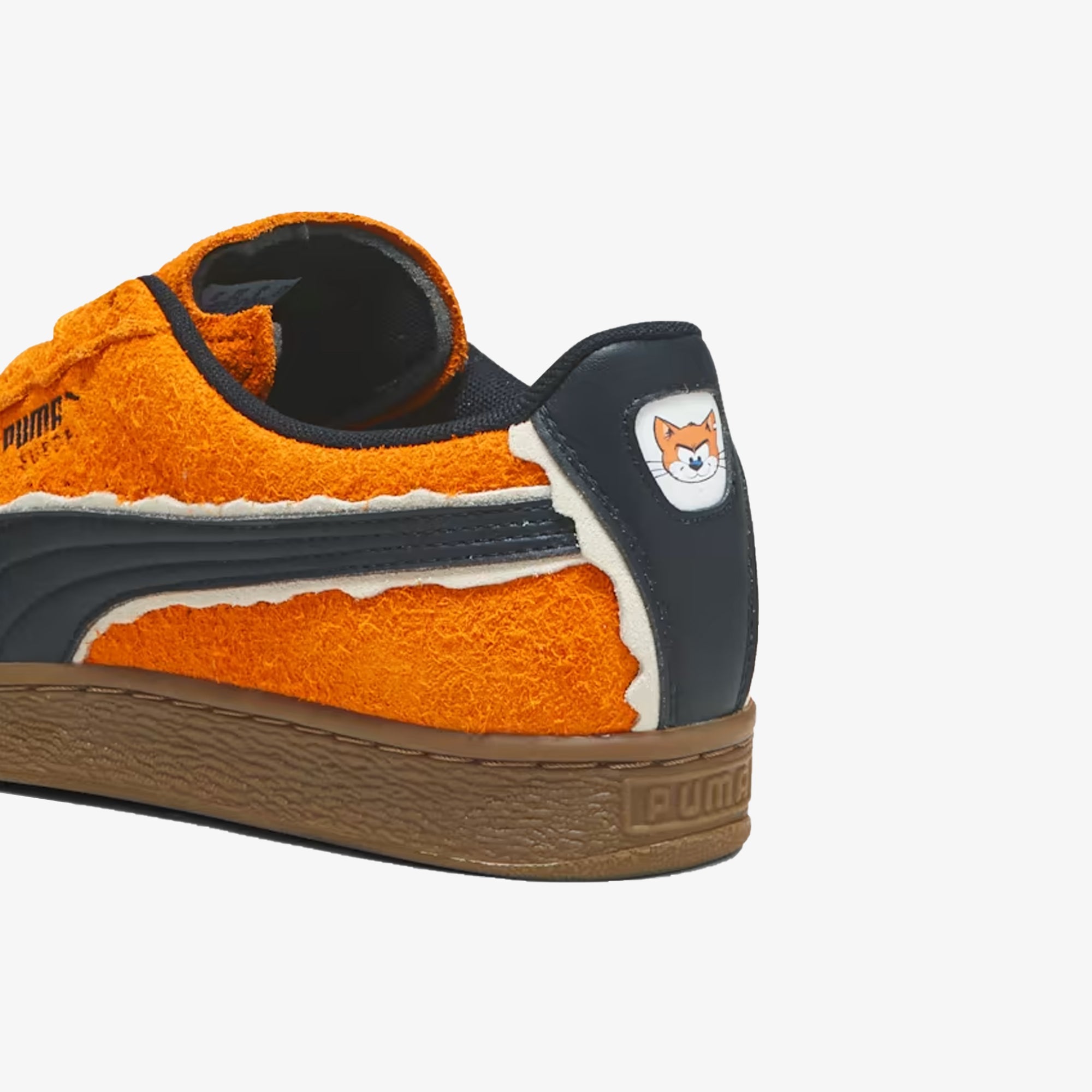 Puma | THE SMURFS SUEDE { PUMAKIN PIE/BLACK - view 2