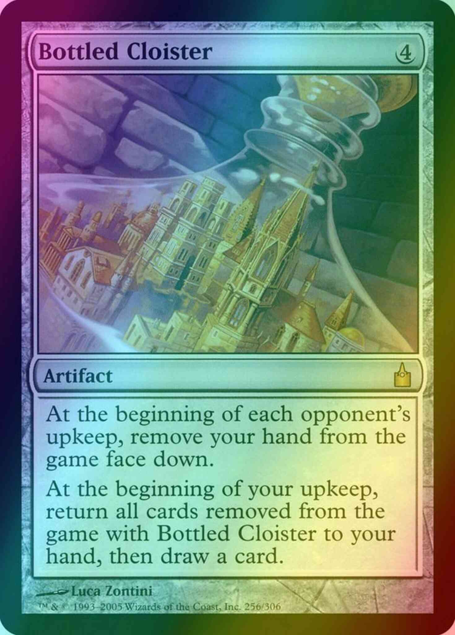Bottled cloister 256 – Magic Bottled Cloister [256] [Ravnica City Of Guilds] [Foil]