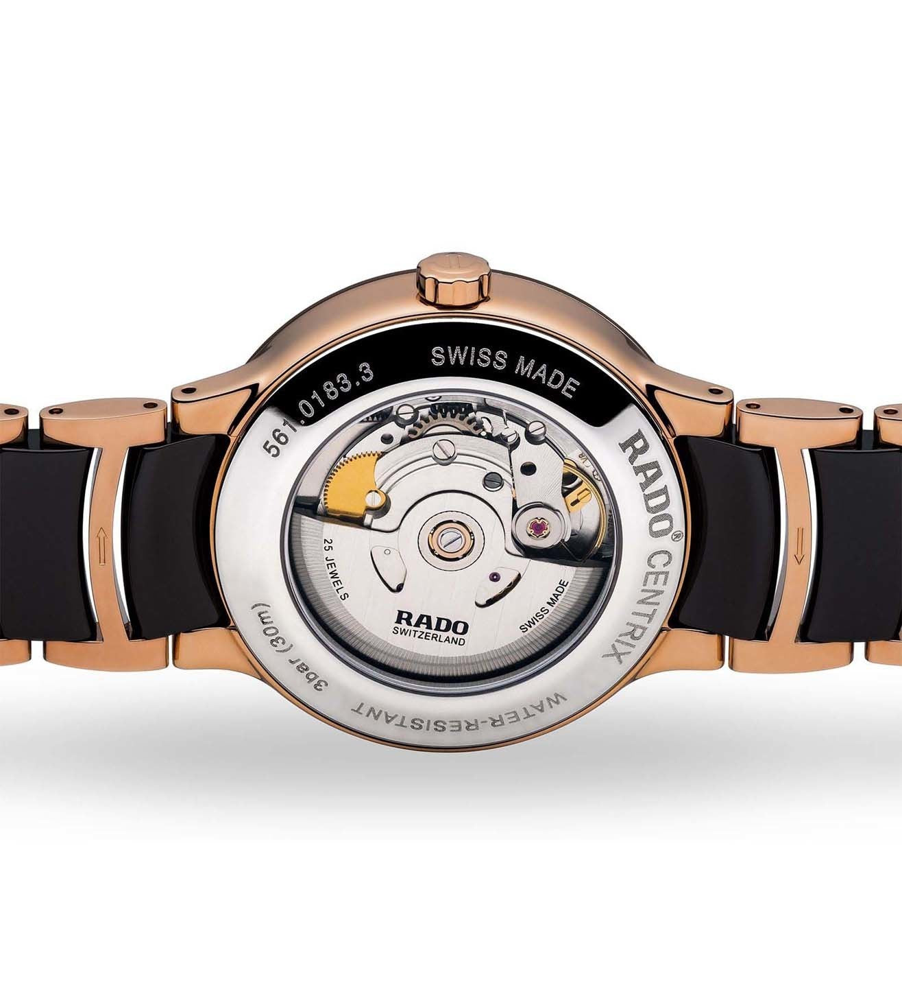 Rado Centrix Black Dial Unisex 38mm - view 2