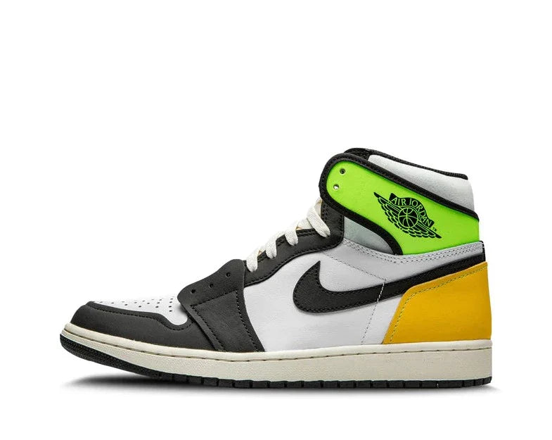 My Store Jordan 1 Retro High White Black Volt Gold