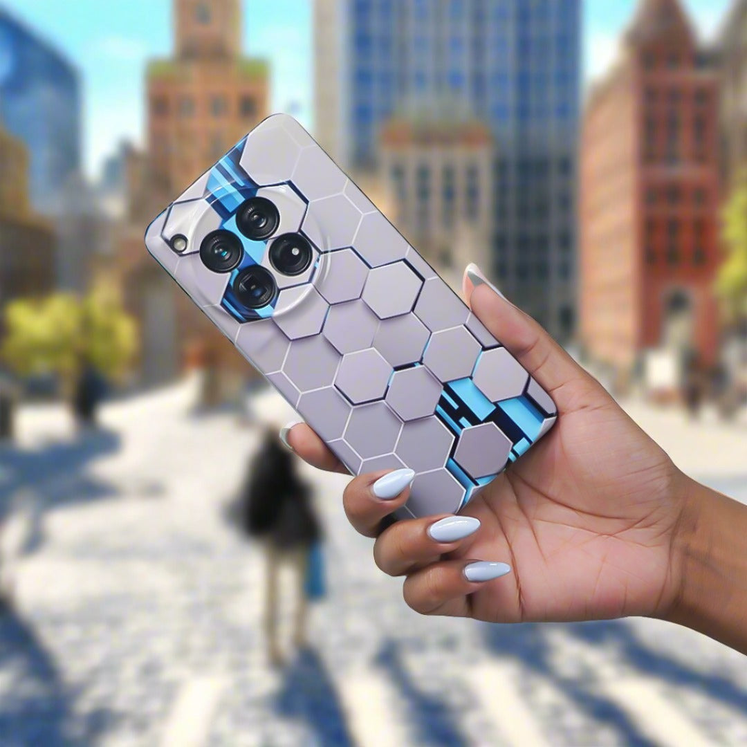 Million Cases 3D Honeycomb Hive Pattern Case - OnePlus - view 2