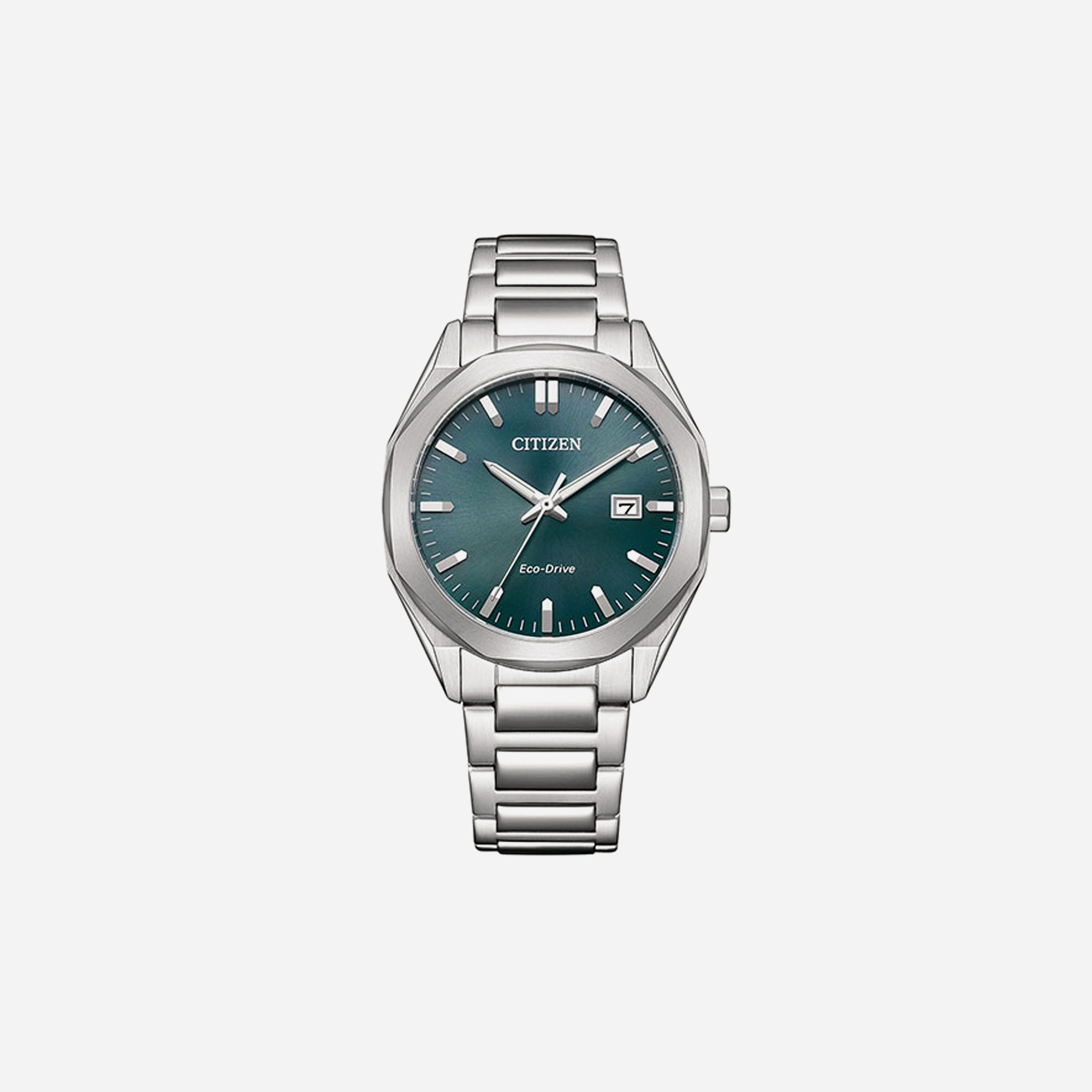 Citizen Eco-Drive Gents Watch Green Dial – Multi