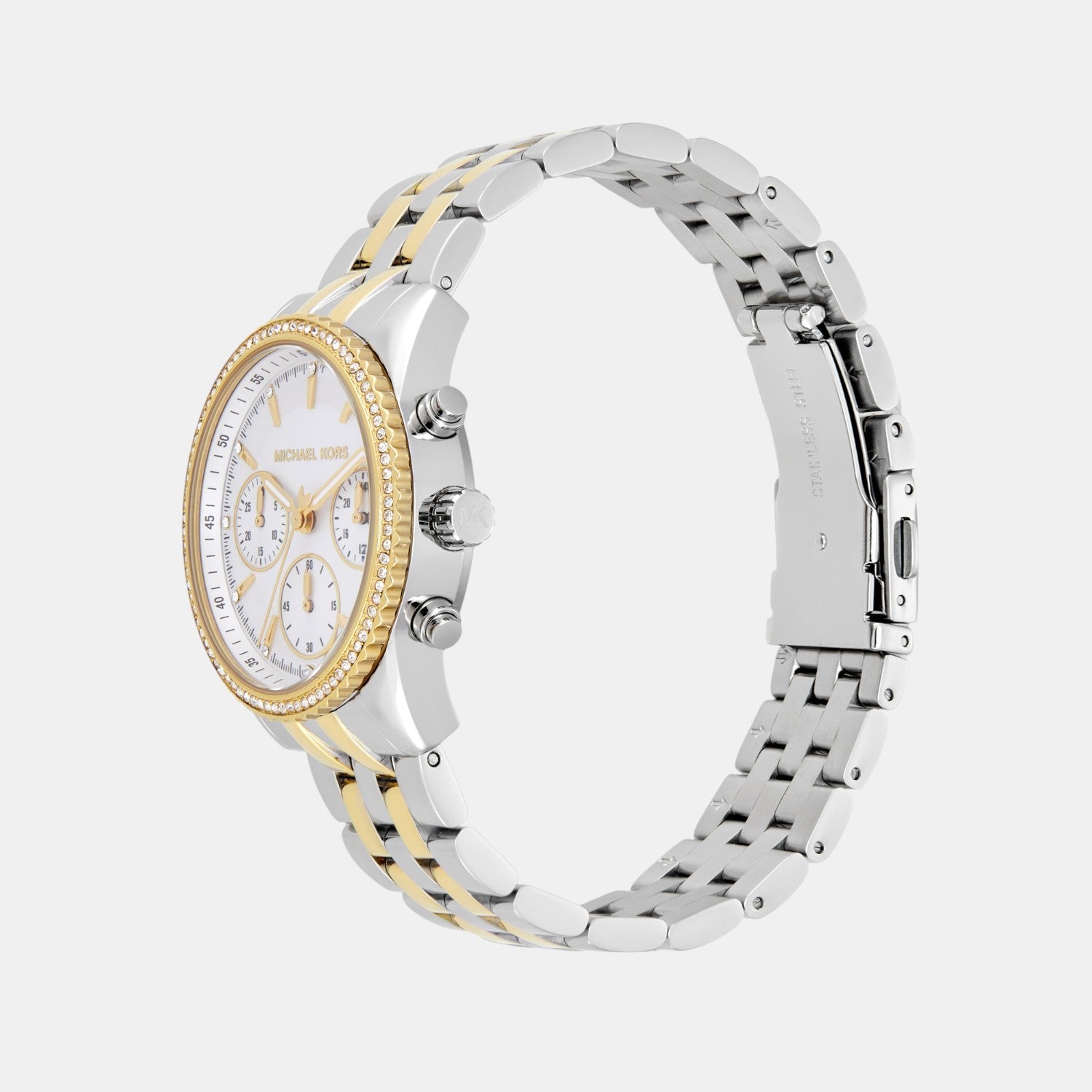 Michael Kors Bryant Women Quartz White Dial Chronograph Stainless Steel Watch MK7532 - view 3