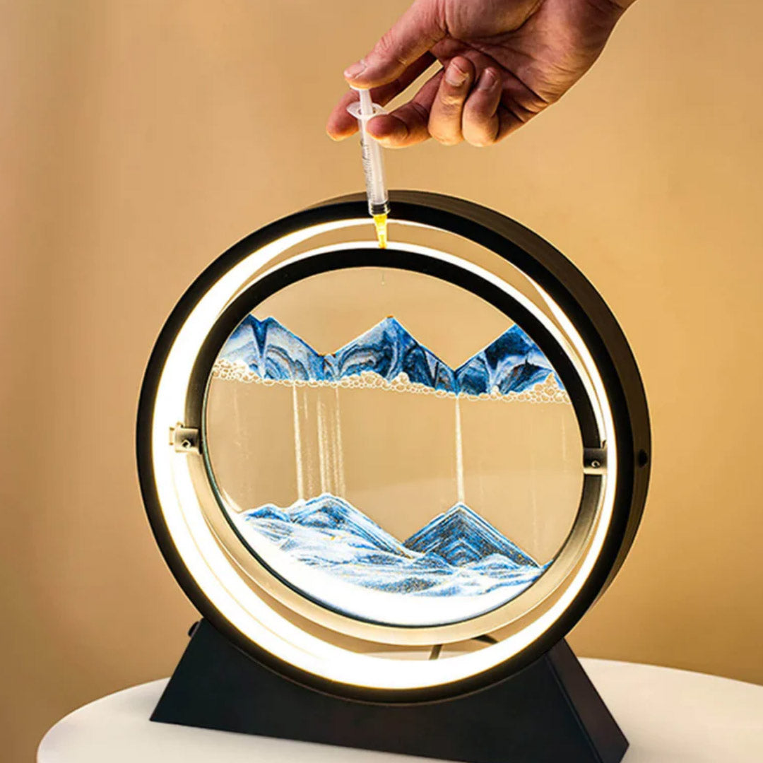 Porffitto Rotating Sandscape Decorative Lamp - view 14