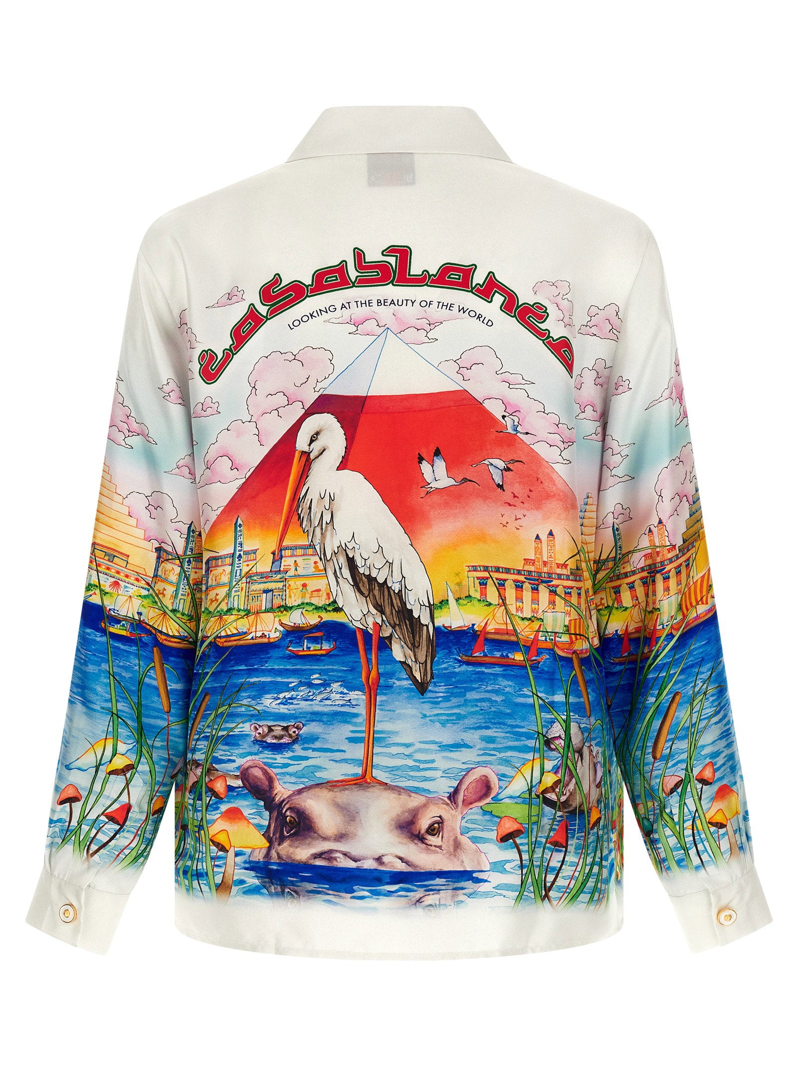 Casablanca Egypt As It Was Shirt – 100% silk - view 2