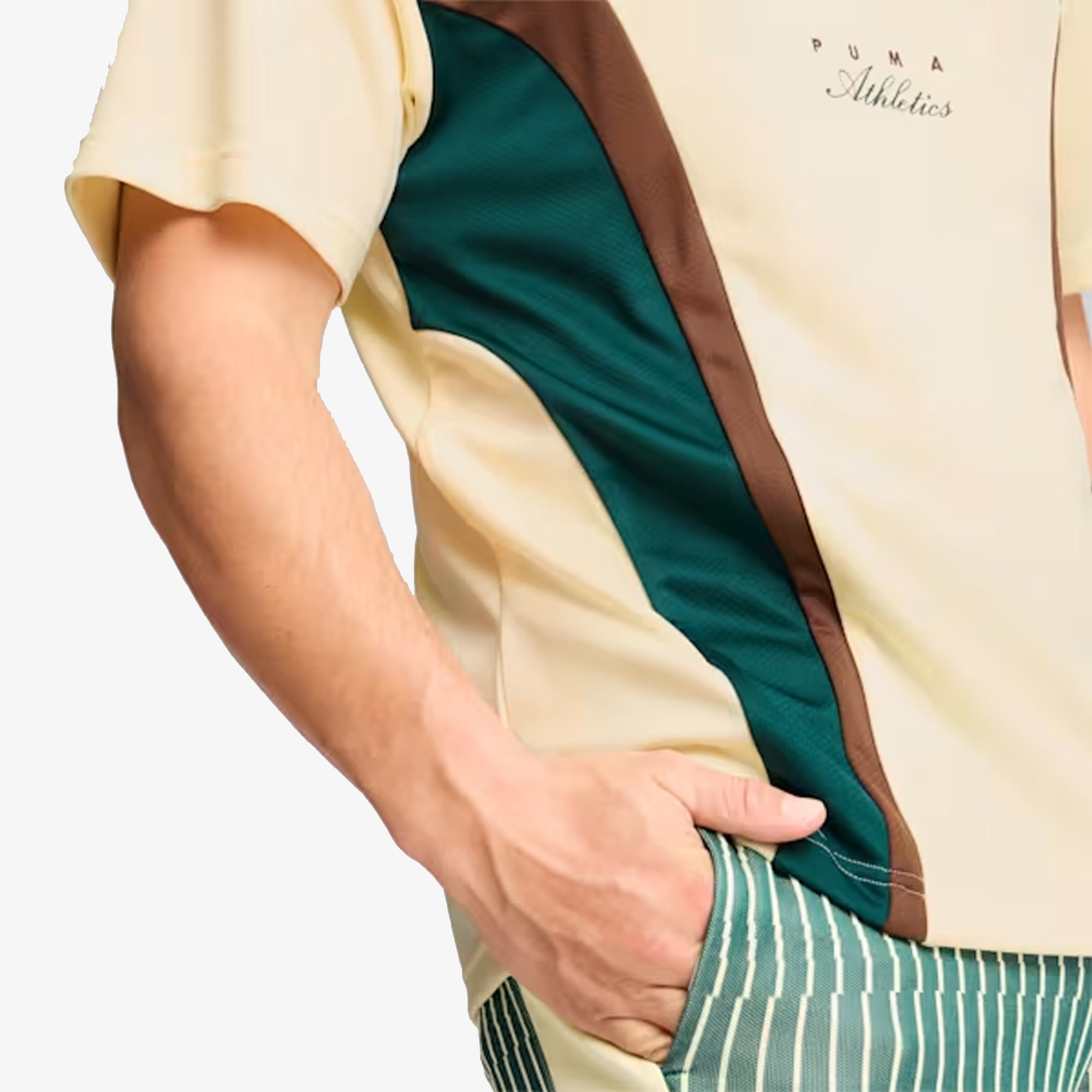 Puma | Players Lane Relaxed Fit Jersey { Creamy Vanilla - view 5