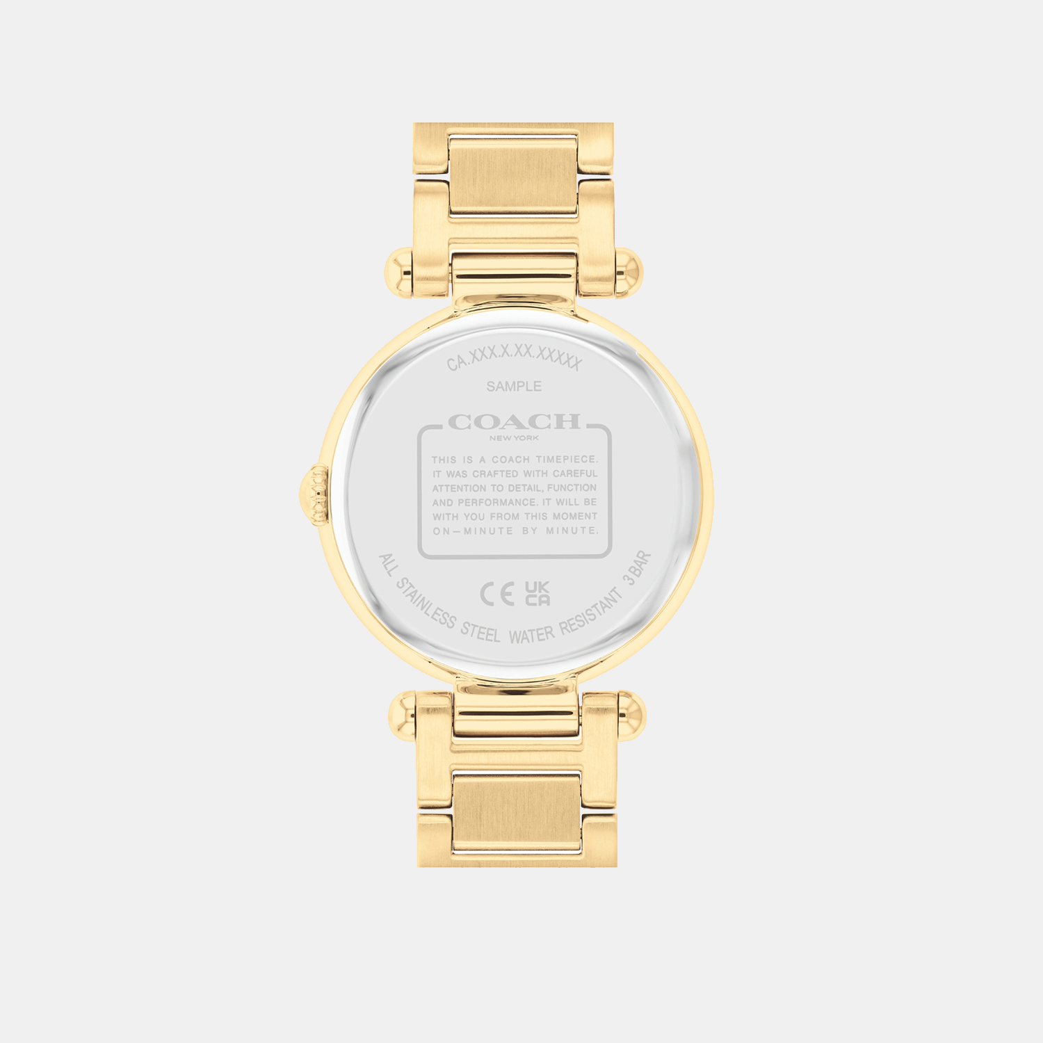 Coach Cary Women Quartz White Mother Of Pearl Dial Analog Stainless Steel Watch 14504265 - view 3