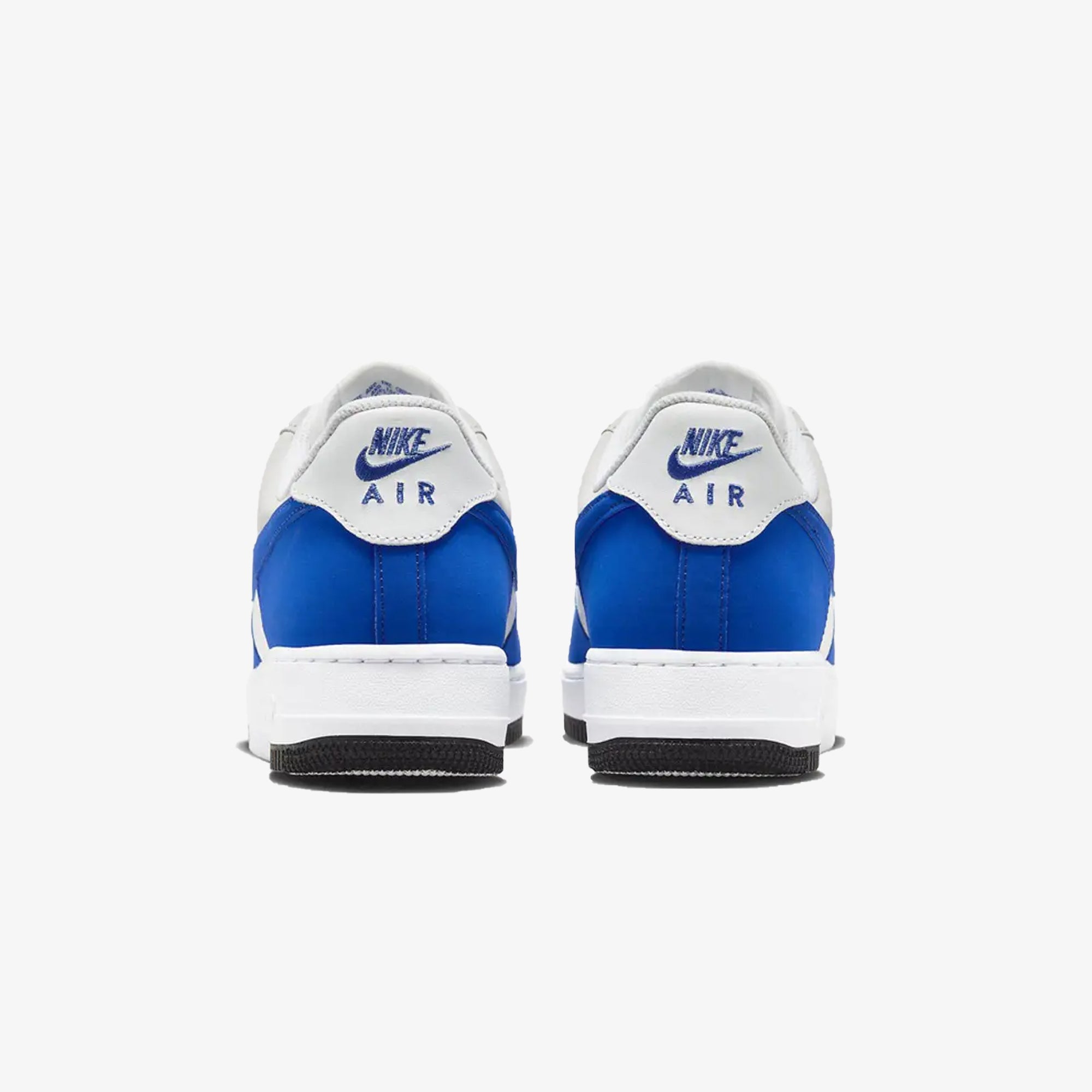 Nike | AIR FORCE 1 '07 LV8 { SUMMIT WHITE/GAME ROYAL-NEUTRAL GREY - view 2