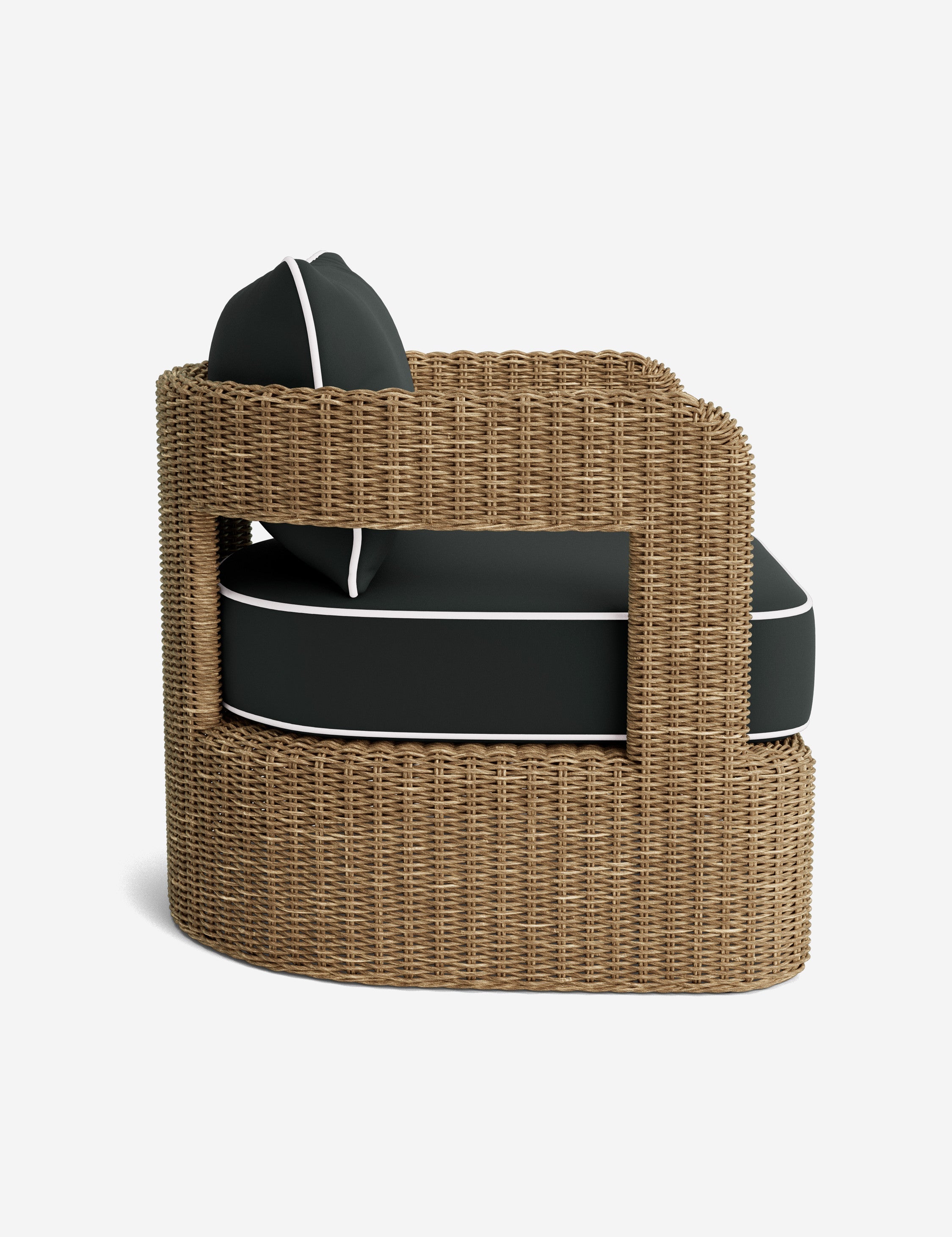Lulu and Georgia Hadler Outdoor Swivel Lounge Chair - view 58