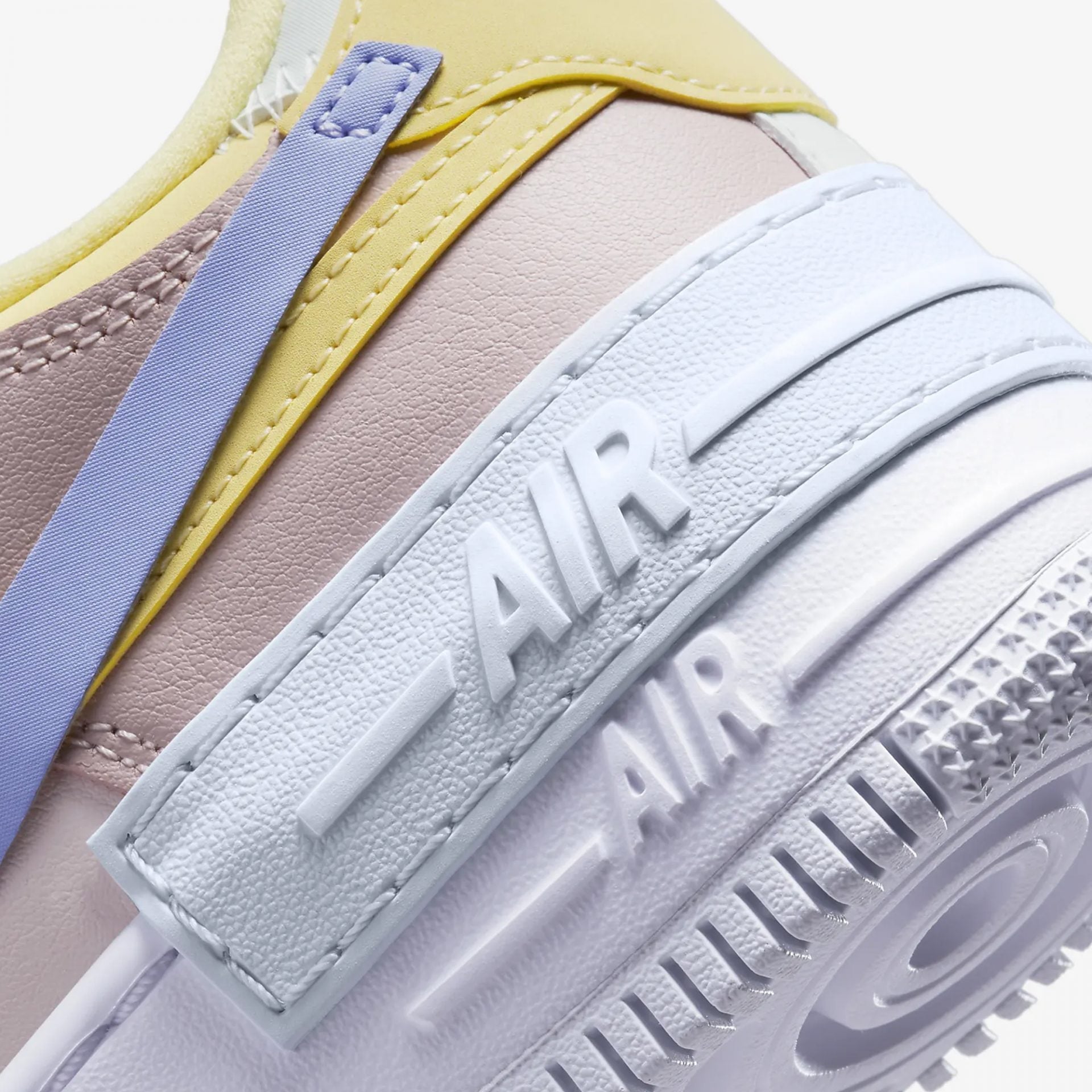 Nike | AIR FORCE 1 SHADOW { LIGHT SOFT PINK/LEMON WASH - view 4