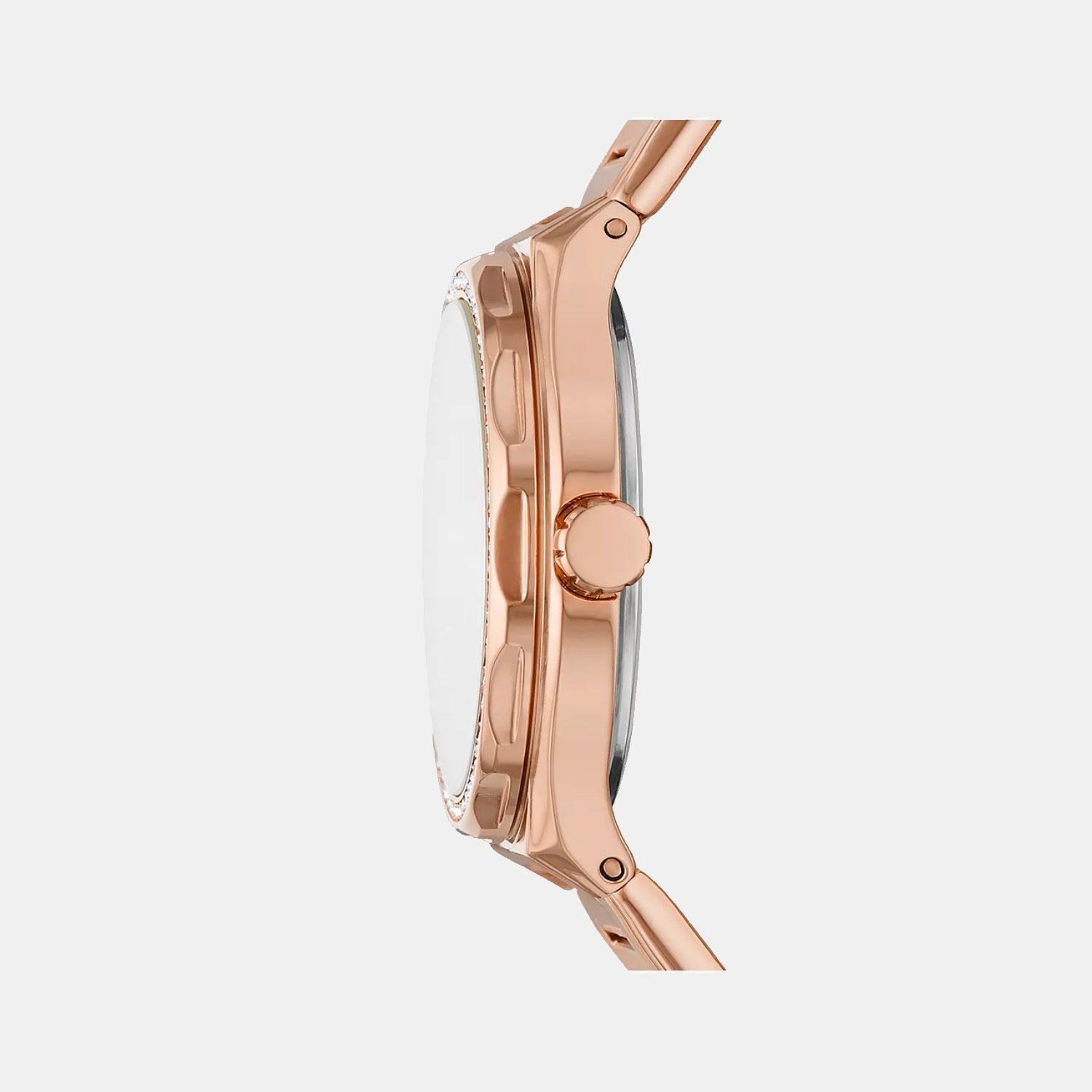 Fossil Eevie Women Quartz Rose Gold Dial Multi-Function Stainless Steel Watch BQ3721 - view 2