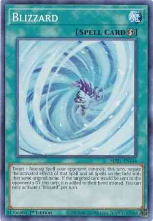 Yu-Gi-Oh! Blizzard - MP21-EN144 - Common - 1st Edition