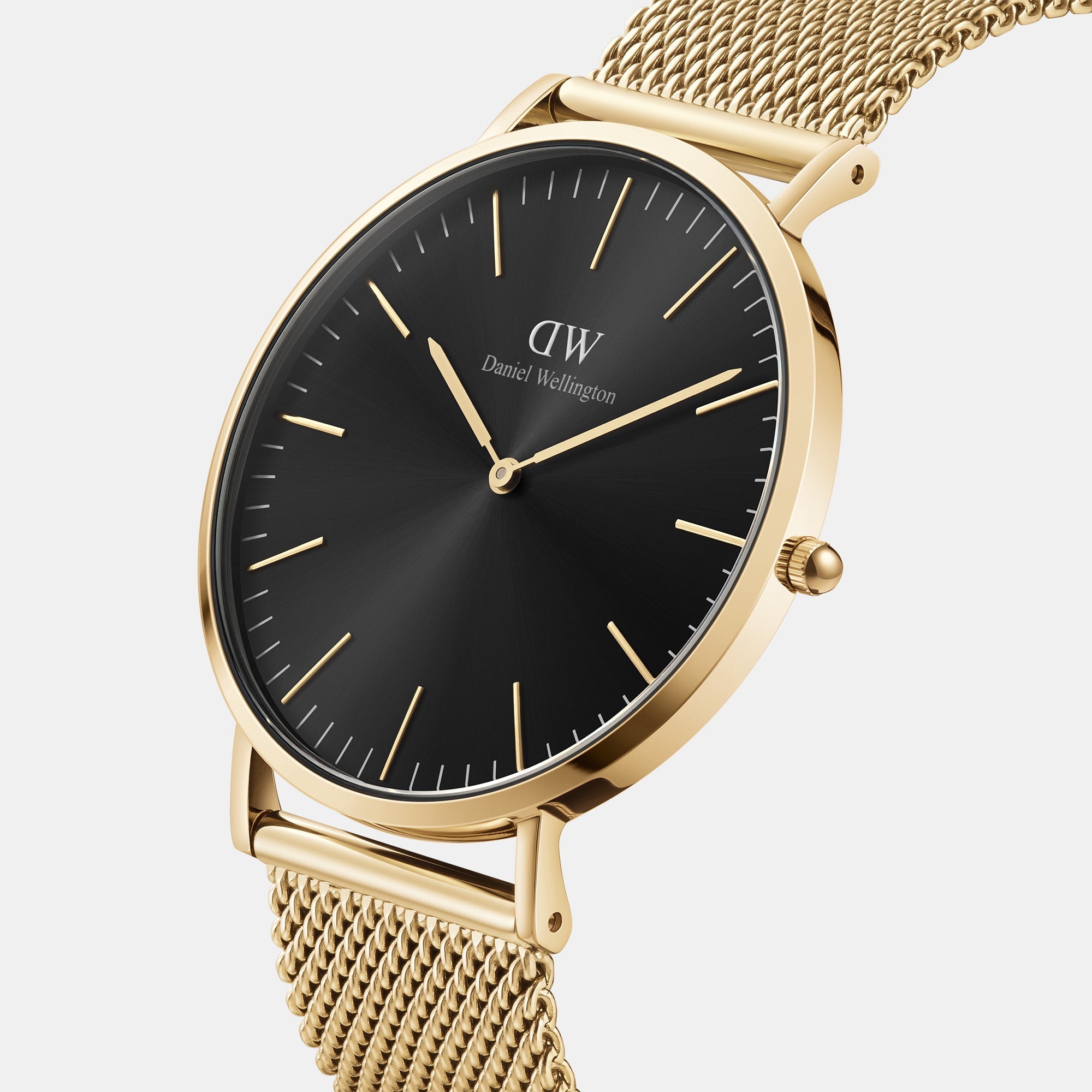 Daniel Wellington Classic Men Quartz Black Dial Analog Stainless Steel Watch DW00100631K - view 2