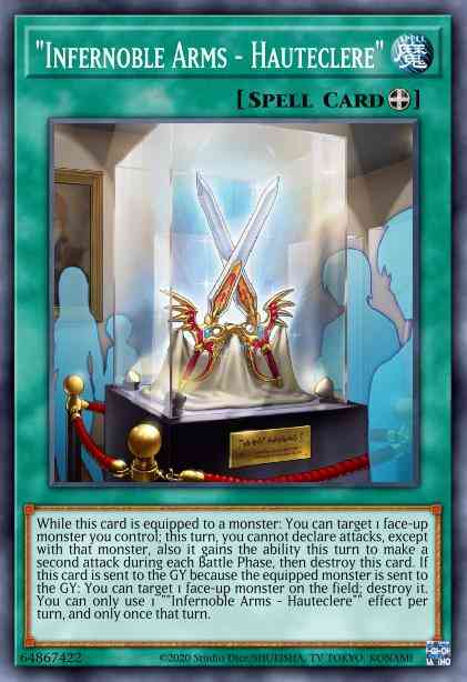Yu-Gi-Oh! "Infernoble Arms - Hauteclere" - ROTD-EN054 - Common - 1st Edition