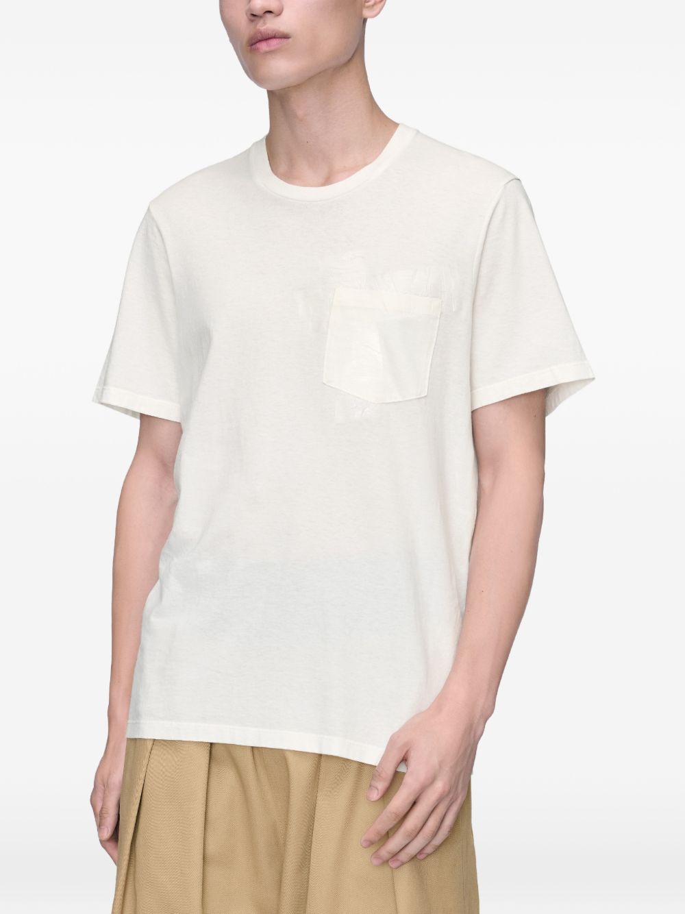 Maison Margiela Taped cotton t-shirt – Cotton 100% - view 5