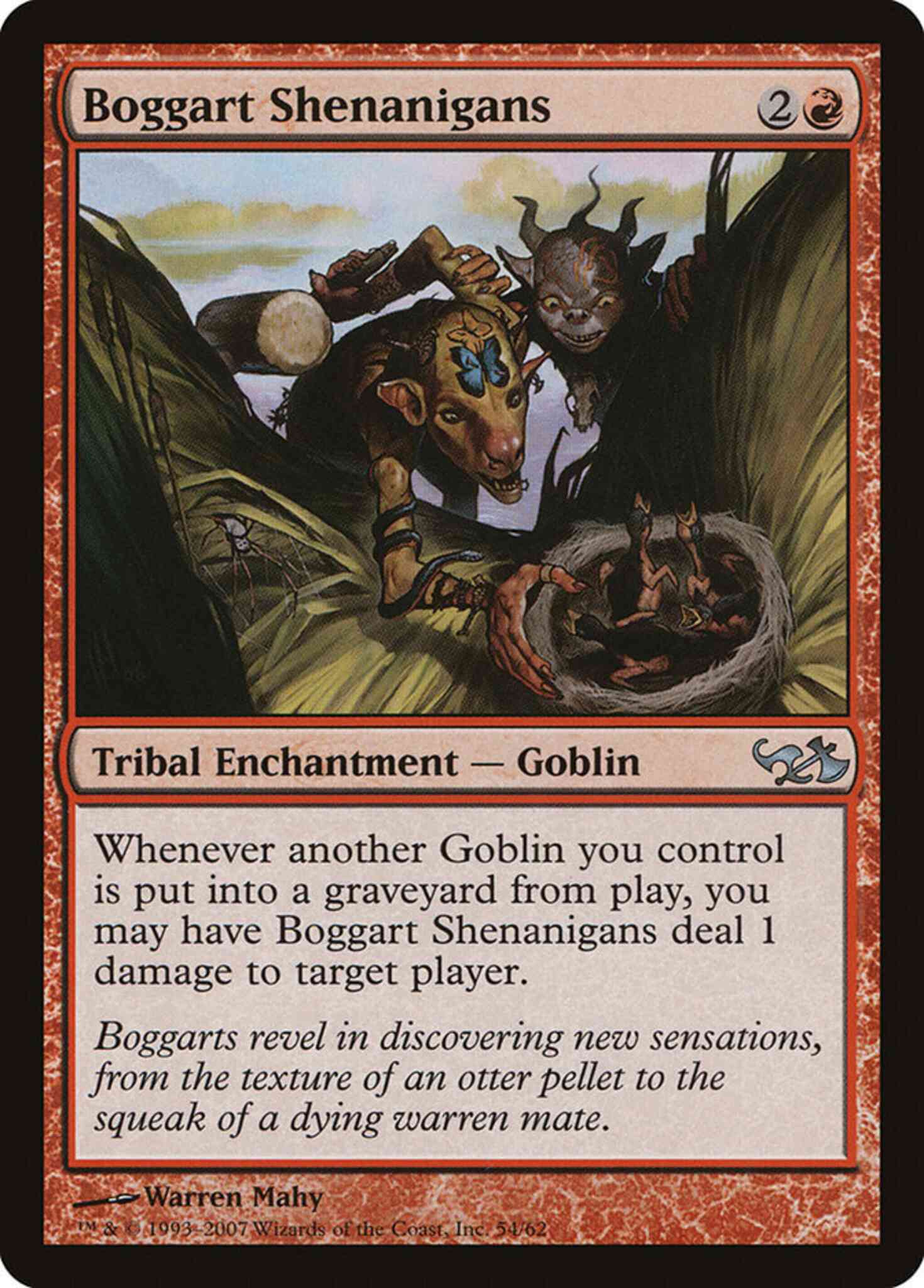 Boggart shenanigans 54 – Magic Boggart Shenanigans [54] [Duel Decks: Elves vs. Goblins] [Non-Foil]