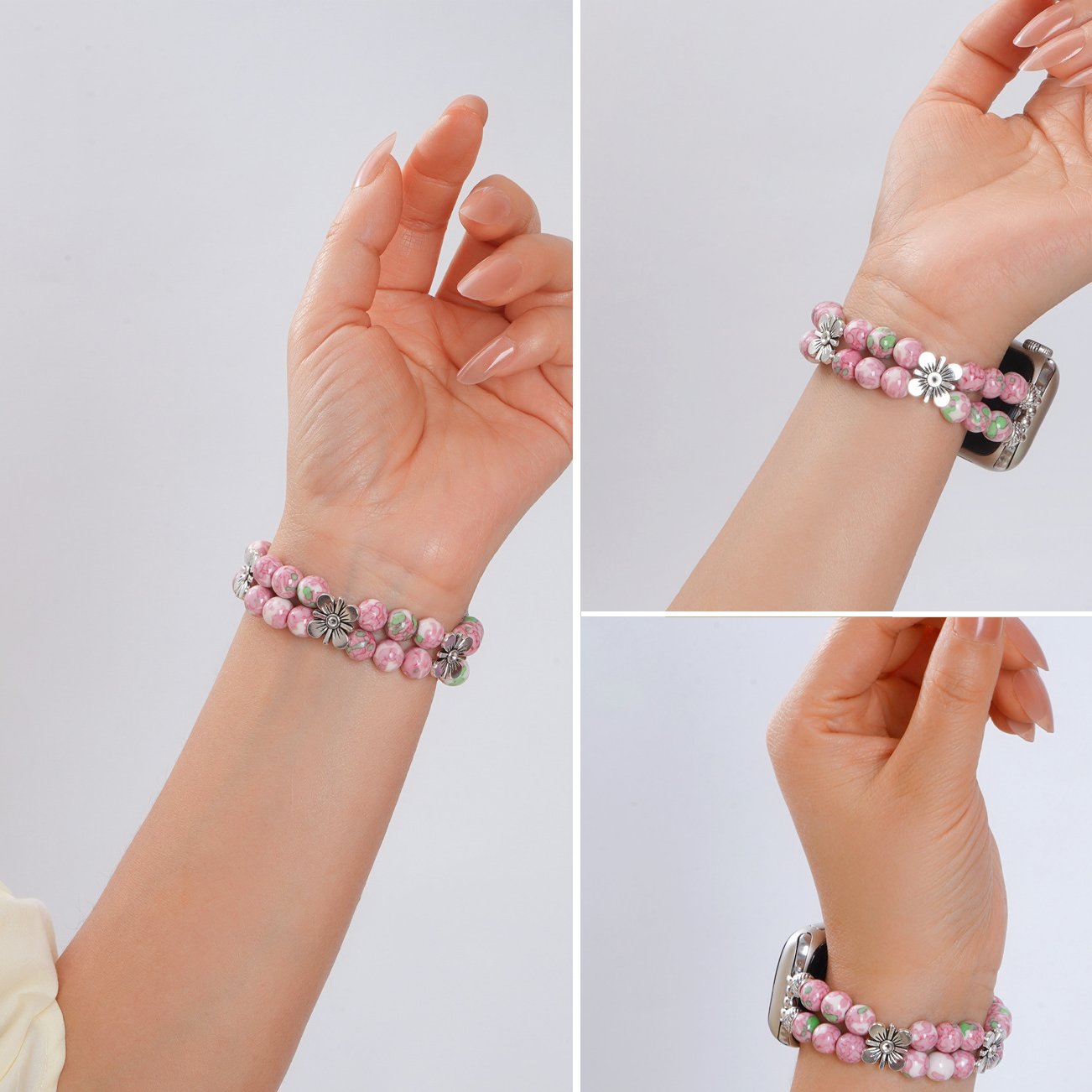 Peeperly Artisanal Beaded Harmony Bracelet for Apple Watch - view 7