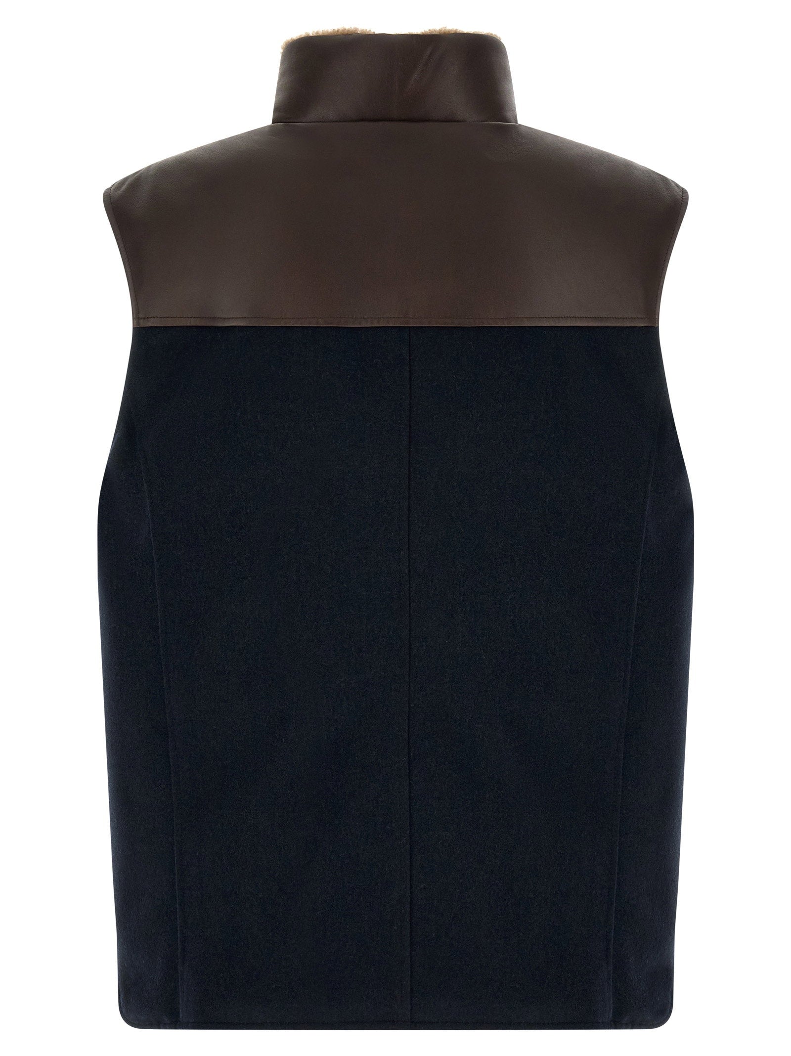 Brunello Cucinelli Paneled Vest – 100% wool - view 2