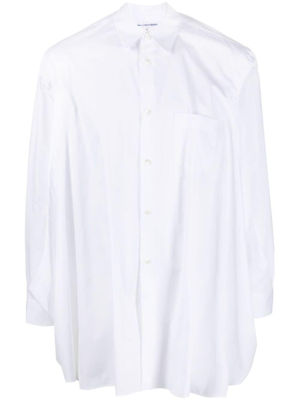 Comme Des Garcons Shirt with side slit – 100% cotton