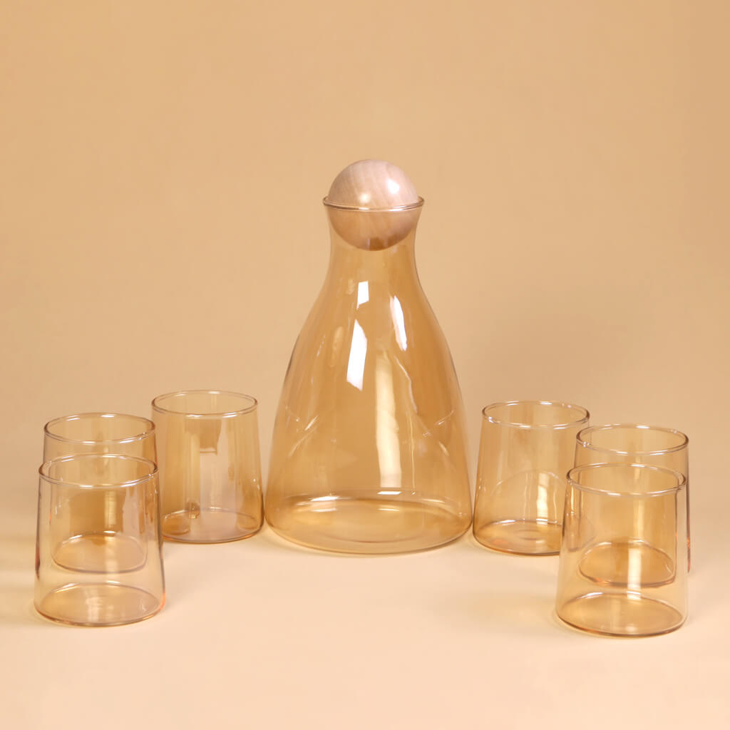 Cpensus Decanter With Glass - Set of 7 - view 3