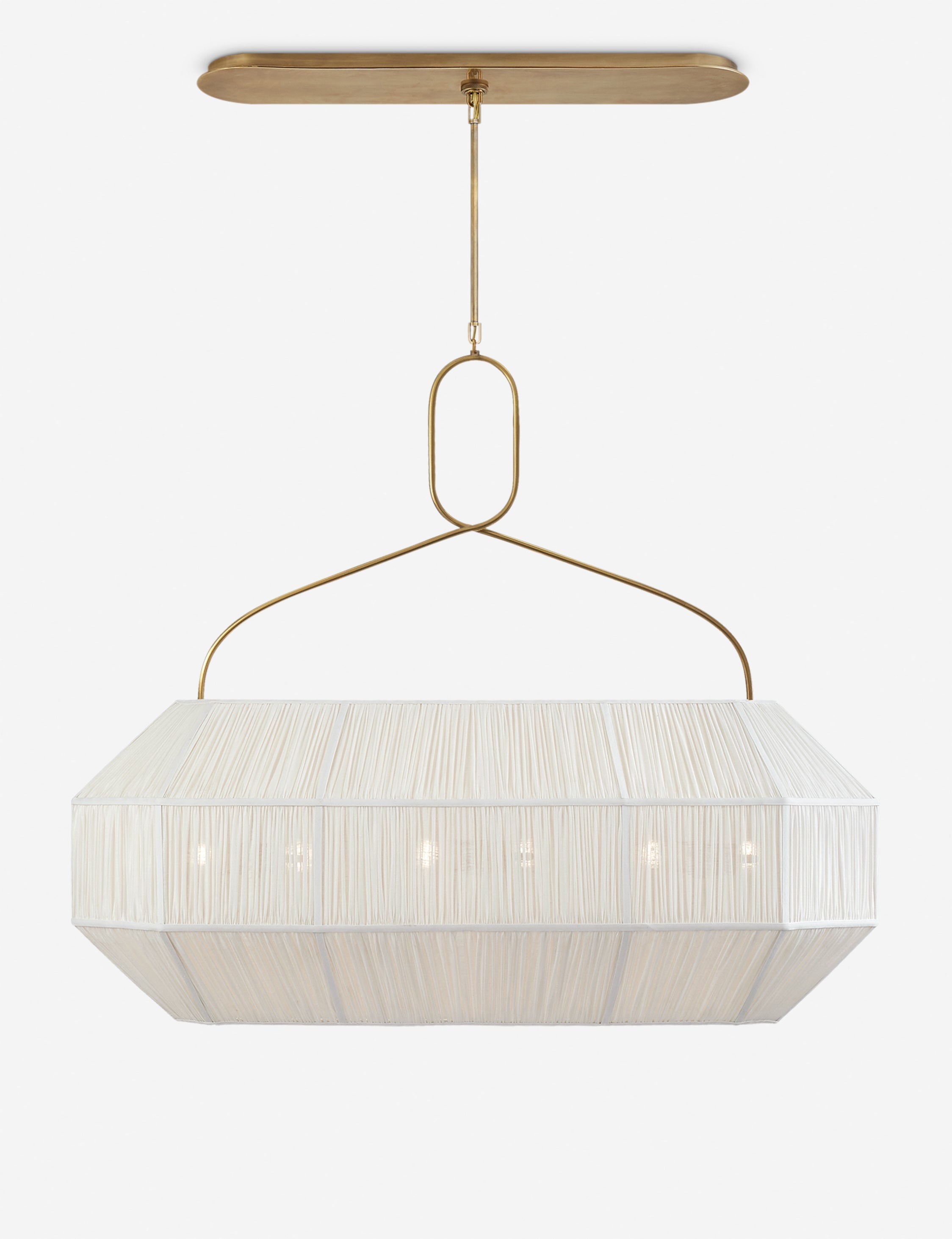 Lulu and Georgia Forza Linear Pendant Light by Kelly Wearstler