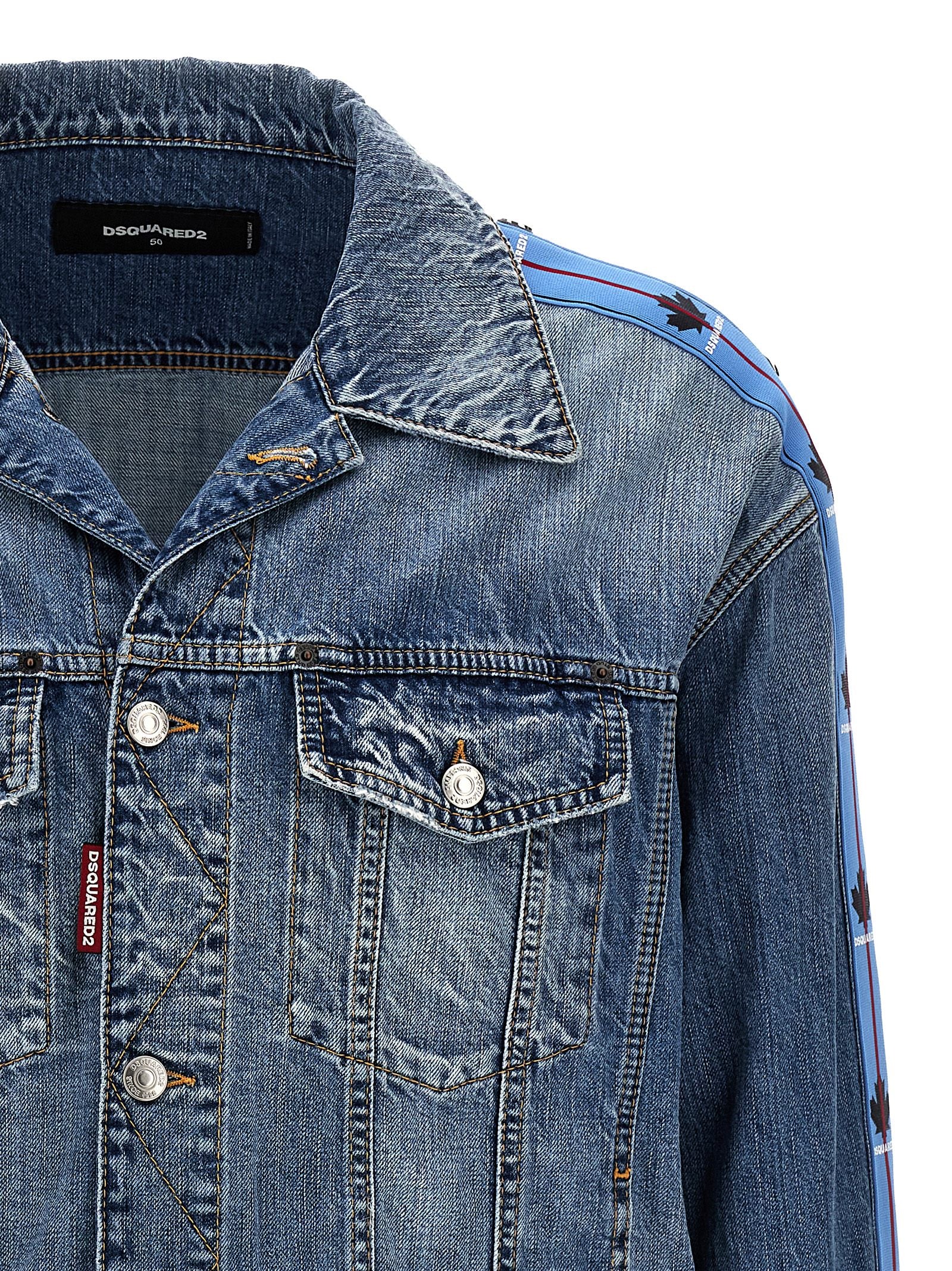 Dsquared2 Dan Denim Jacket – 100% cotton - view 4
