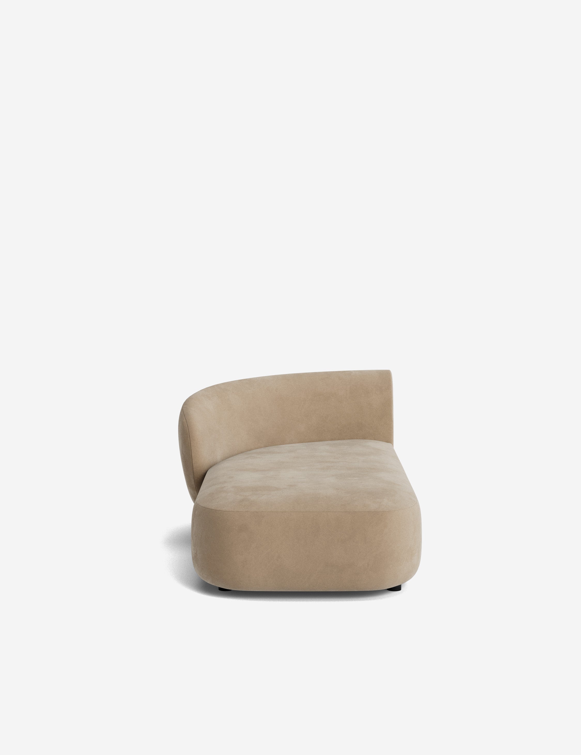 Lulu and Georgia Claret Modular Left Chaise - view 151