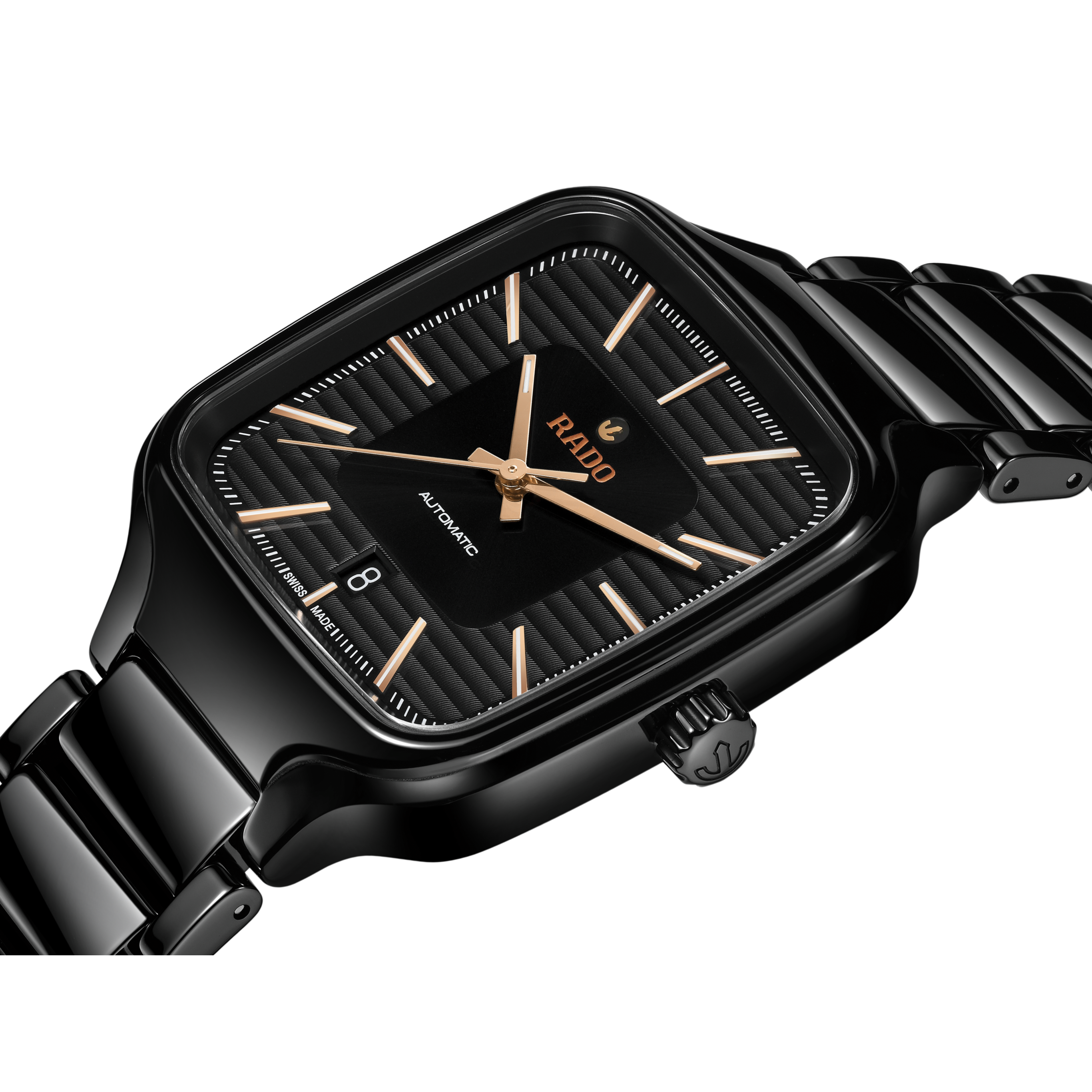 Rado True Black Dial Unisex 38mm