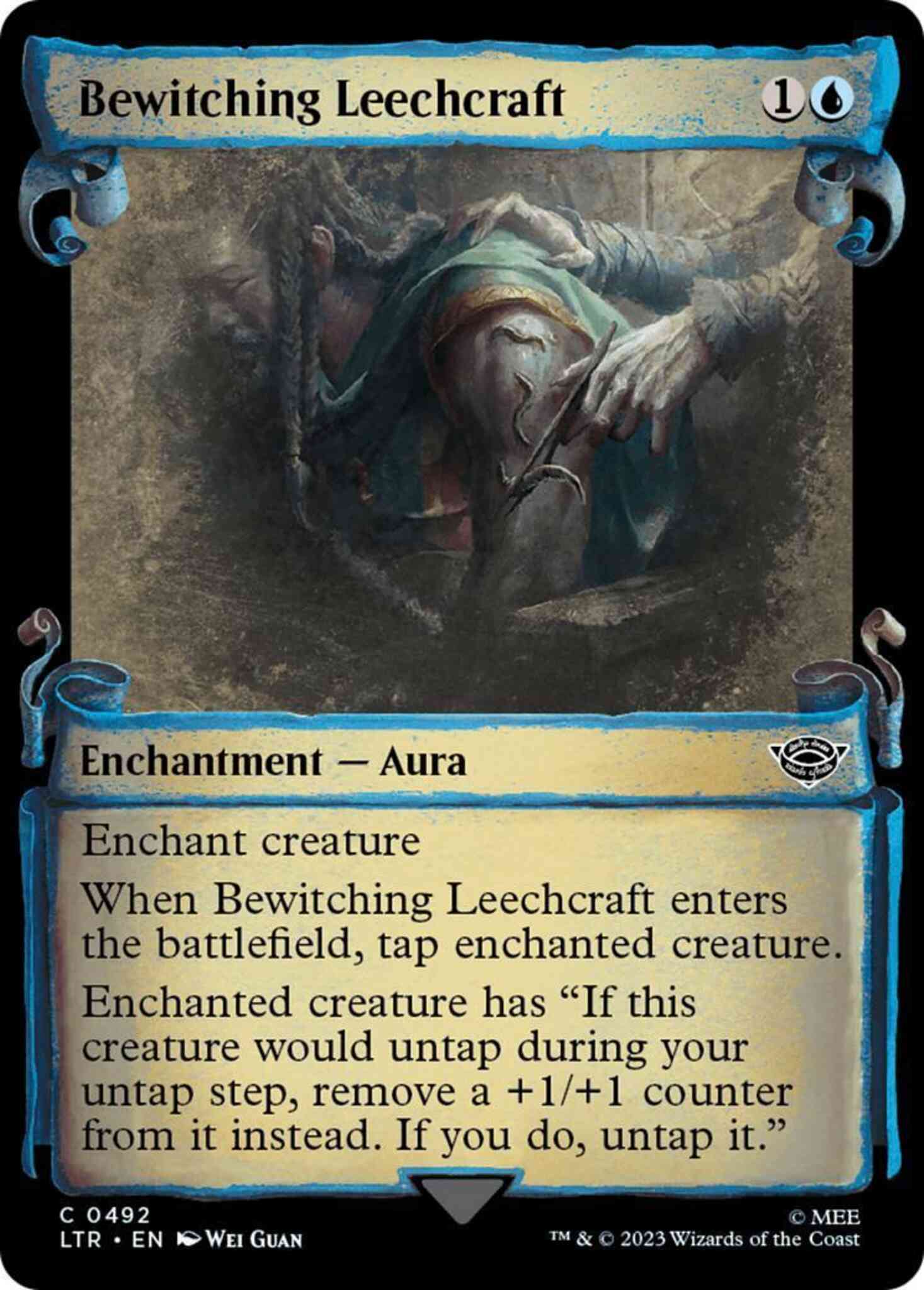 Bewitching leechcraft 492 – Magic Bewitching Leechcraft [492] [Scrolls Showcase] [The Lord of the Rings: Tales of Middle-earth] [Non-Foil]