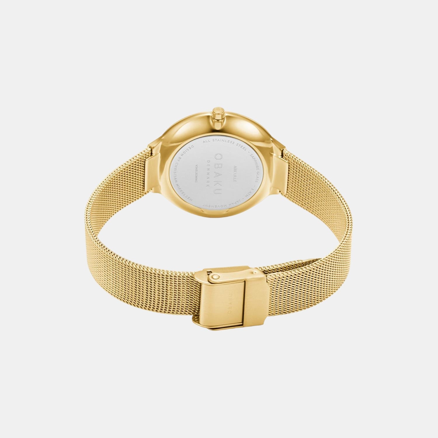 Obaku Ark Lille Women Quartz White Dial Analog Stainless Steel Watch V240LXGWMG - view 2