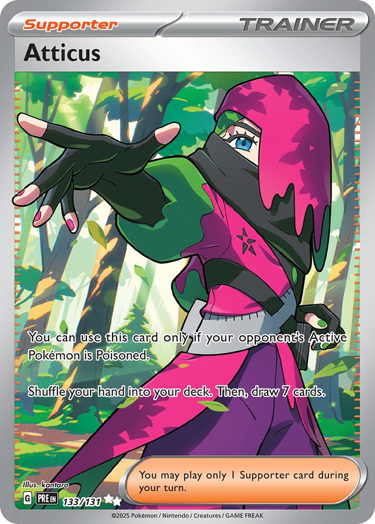Ultra rare sv085-133 – Pokémon Atticus - 133/131 - Ultra Rare [sv085-133] [Ultra]