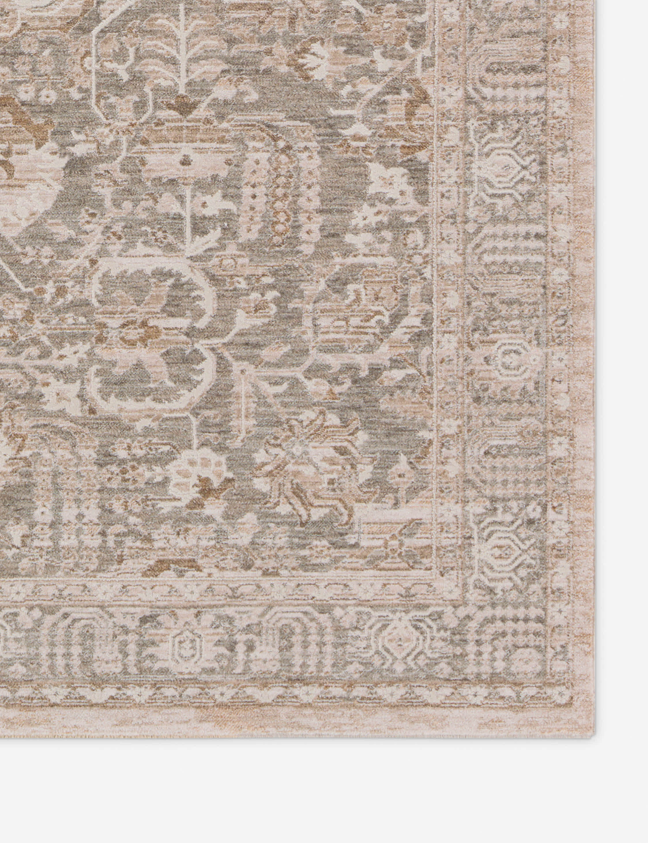 Lulu and Georgia Malak Rug – Beige and Gray - view 3