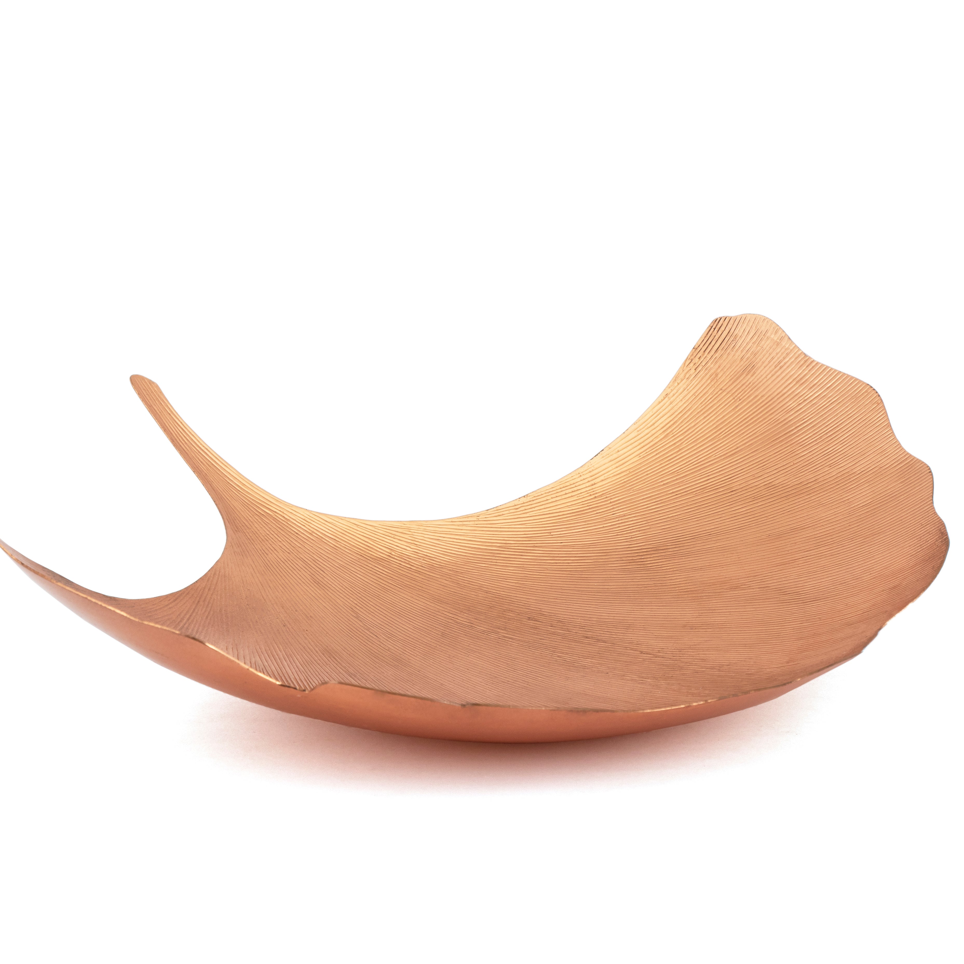 STUDIO TRATAKA Brown - Ginkgo Leaf Platter - Large