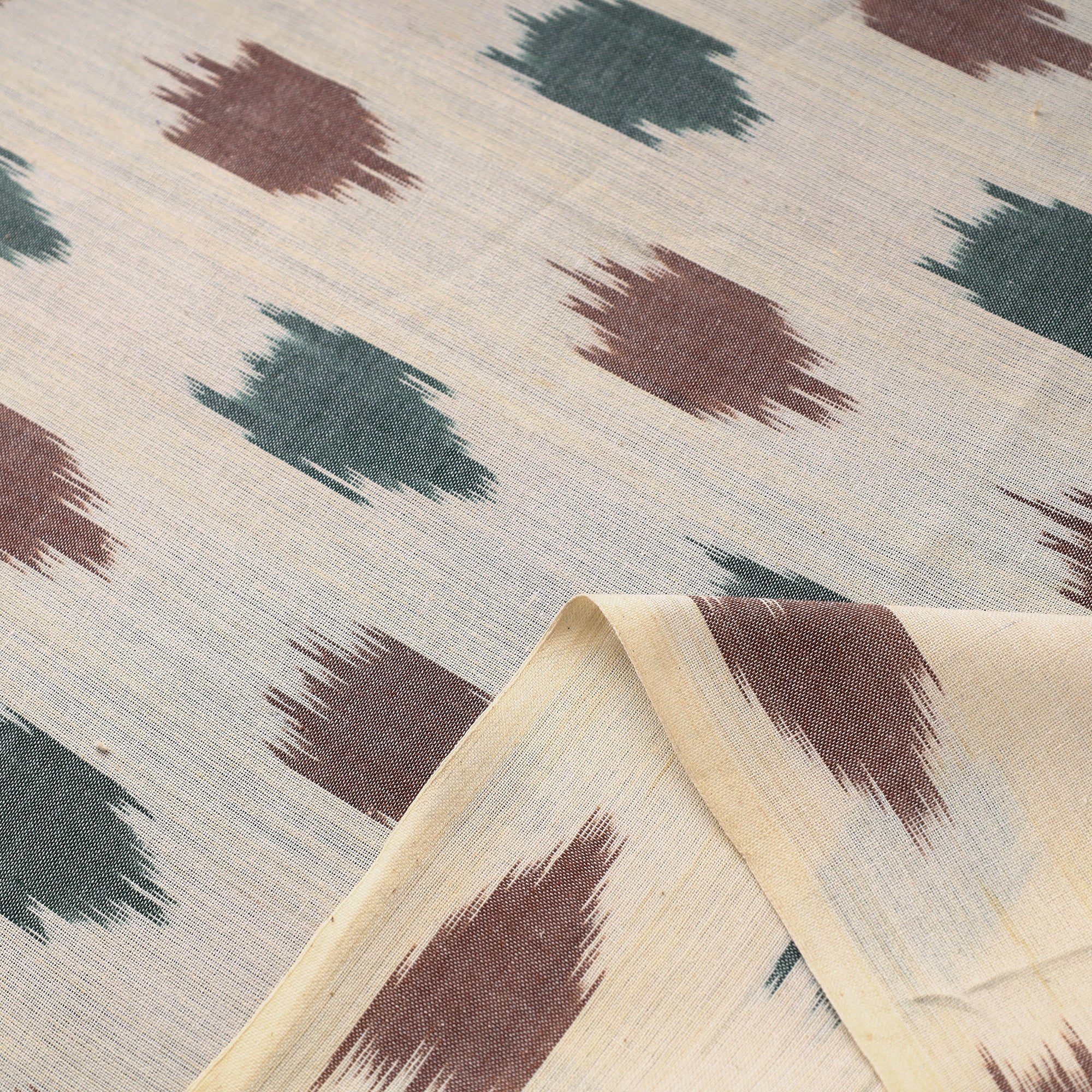 SOUTH KARGHA Handloom Cotton Pochampally Ikat Fabric 02 - view 3