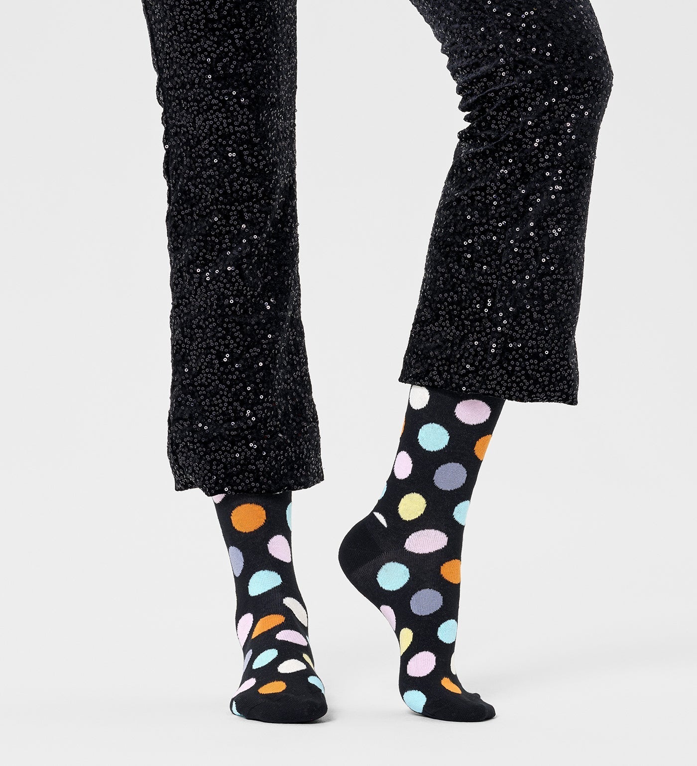 Happy Socks Unisex Big Dot Design Crew Length Socks for Women and Men - view 5