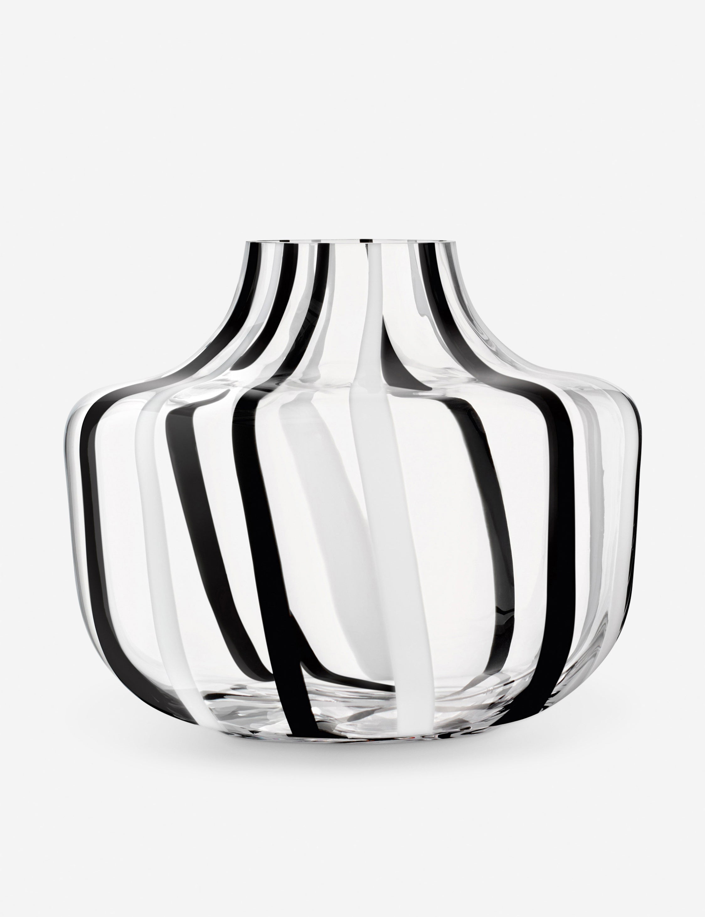 Lulu and Georgia Stripe Vase by LSA International - view 5