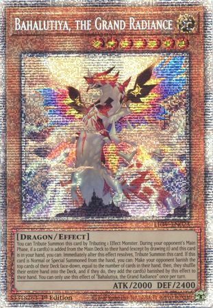 Bahalutiya the grand – Yu-Gi-Oh! Bahalutiya, the Grand Radiance - LIOV-EN023 - Starlight Rare - 1st Edition