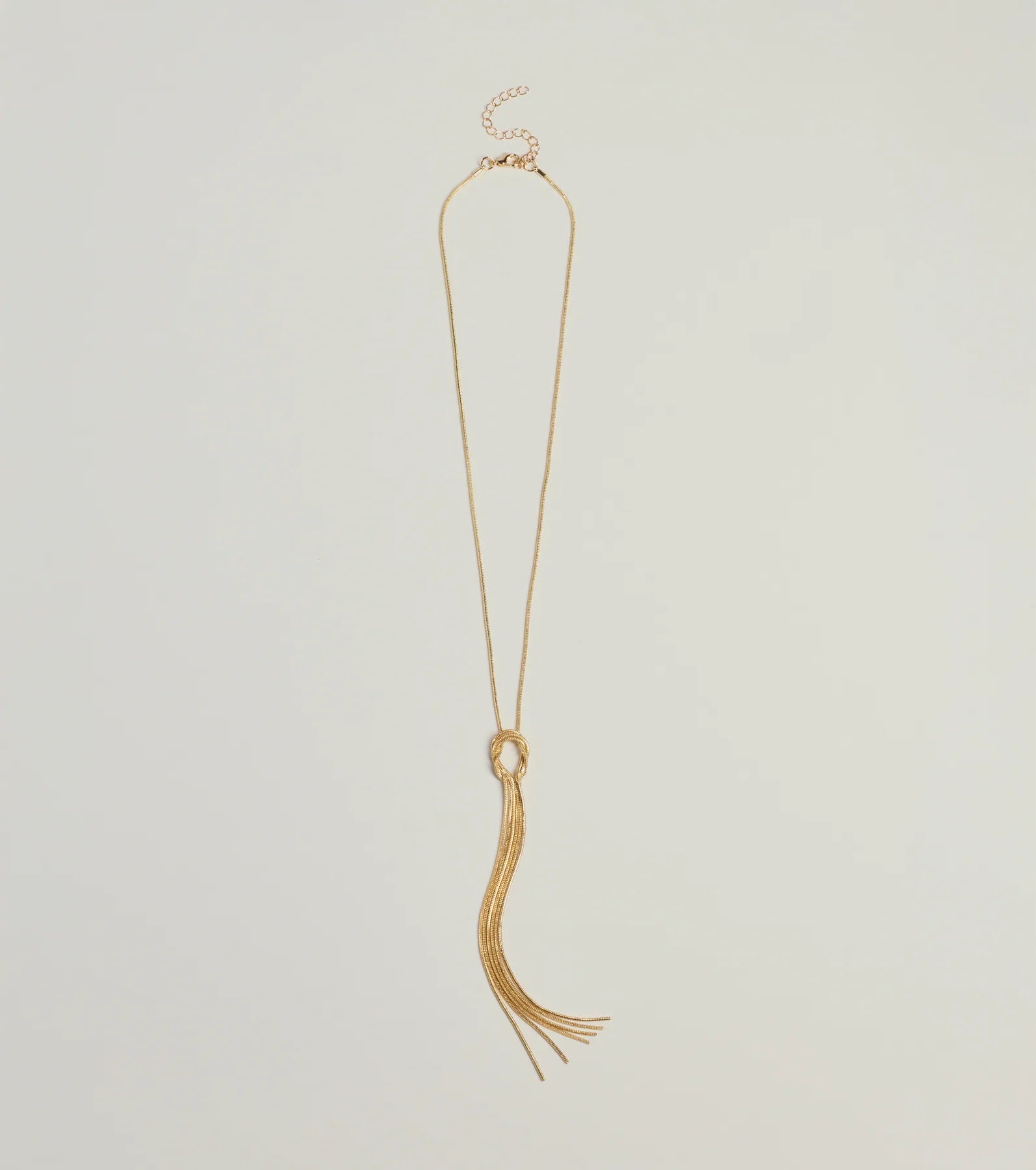 Windsor Boho Feels Metal Tassel Necklace – GOLD