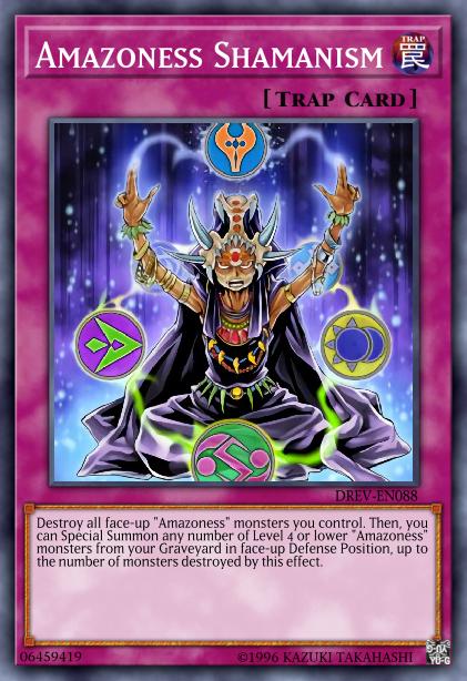 Yu-Gi-Oh! Amazoness Shamanism - DREV-EN088 - Super Rare - Unlimited