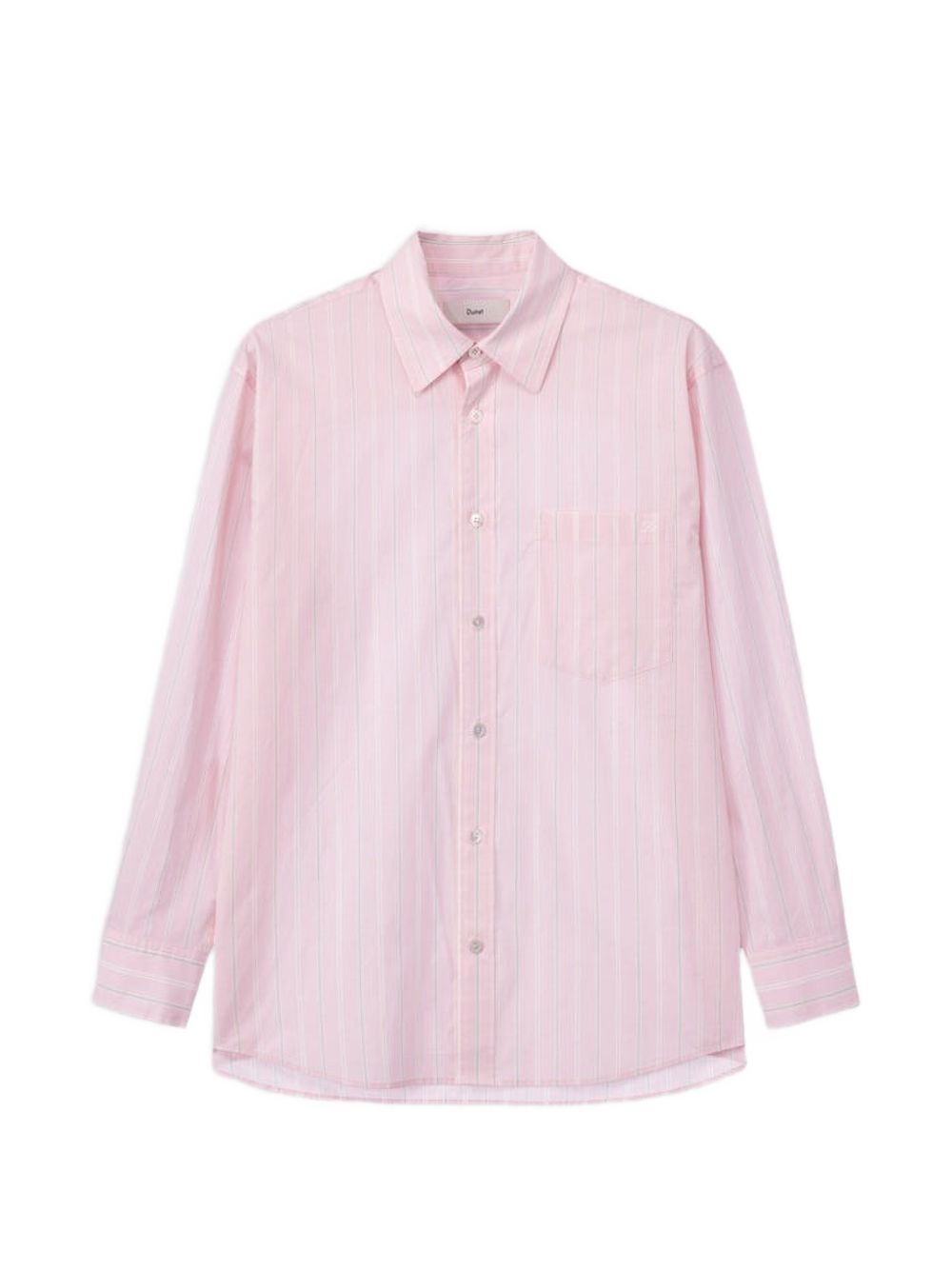 Dunst Striped cotton shirt – Shell: Cotton 100%